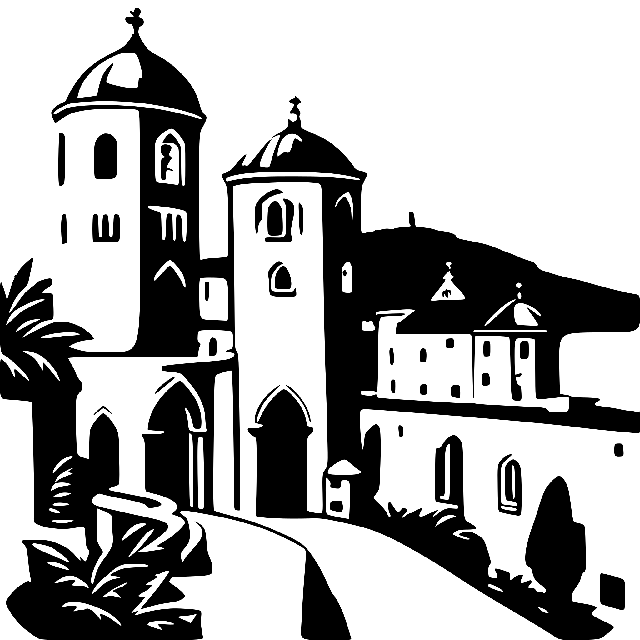 AI-generated SVG of 'minčeta, dubrovnik, croatia'