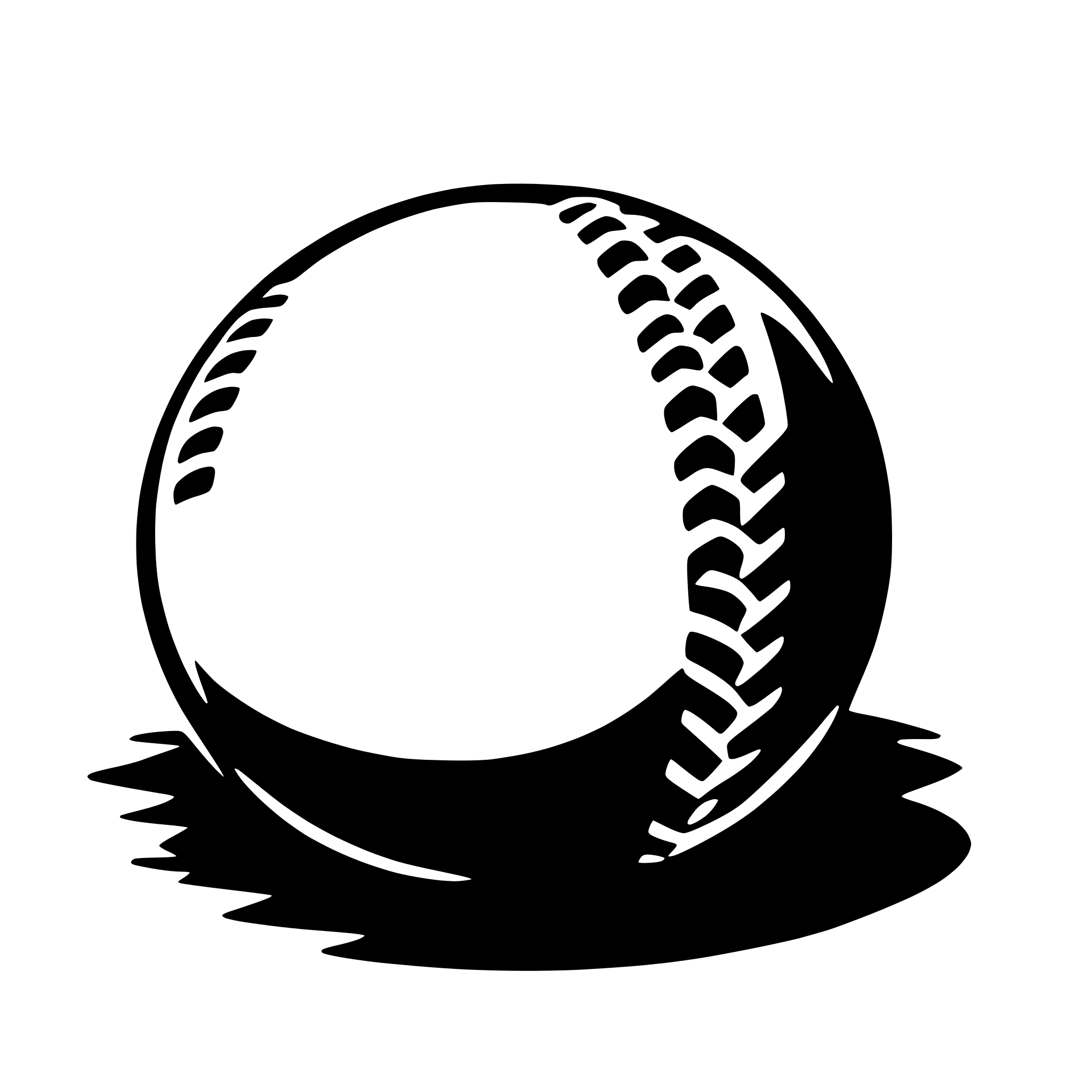 AI-generated SVG of 'baseball'