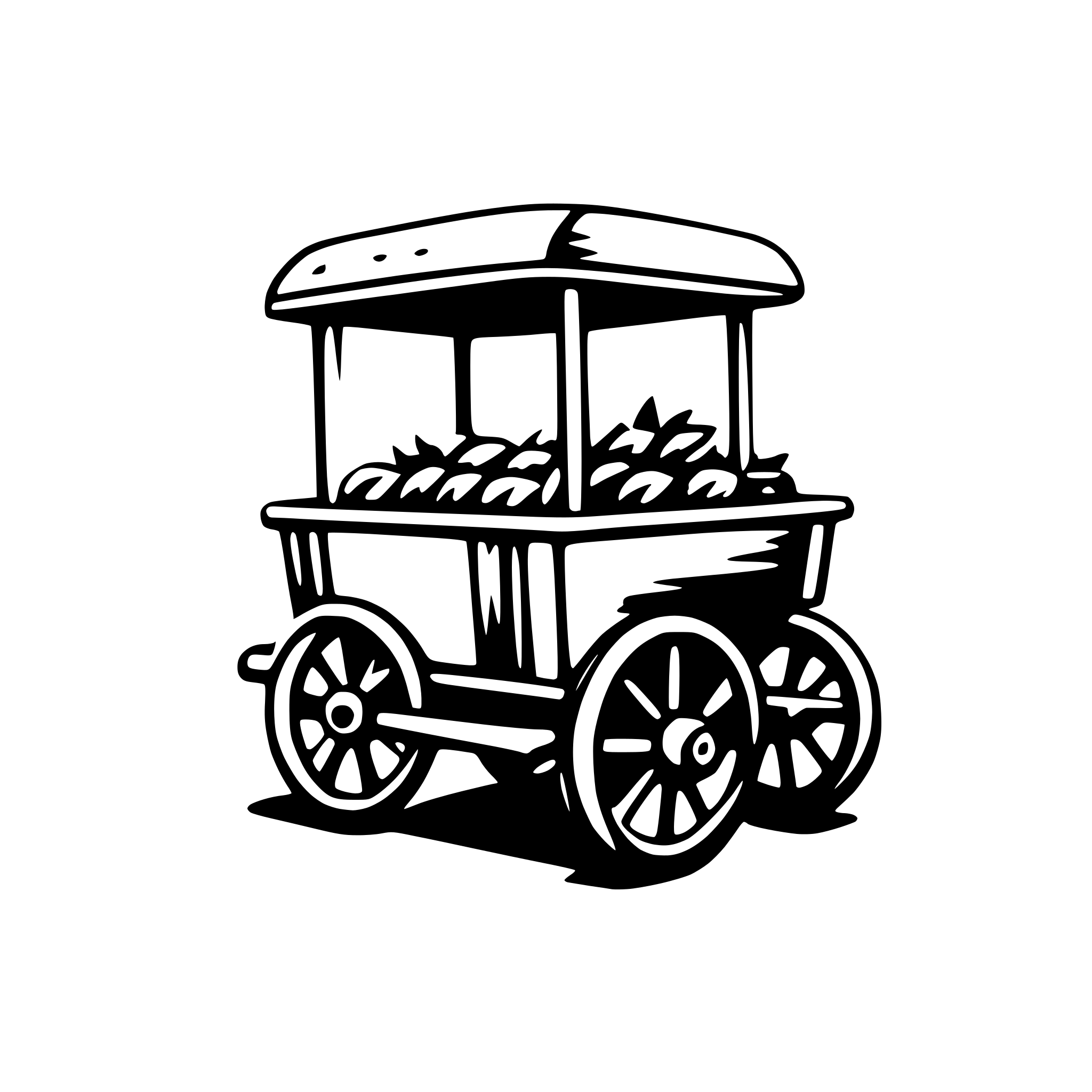 AI-generated SVG of 'cart'