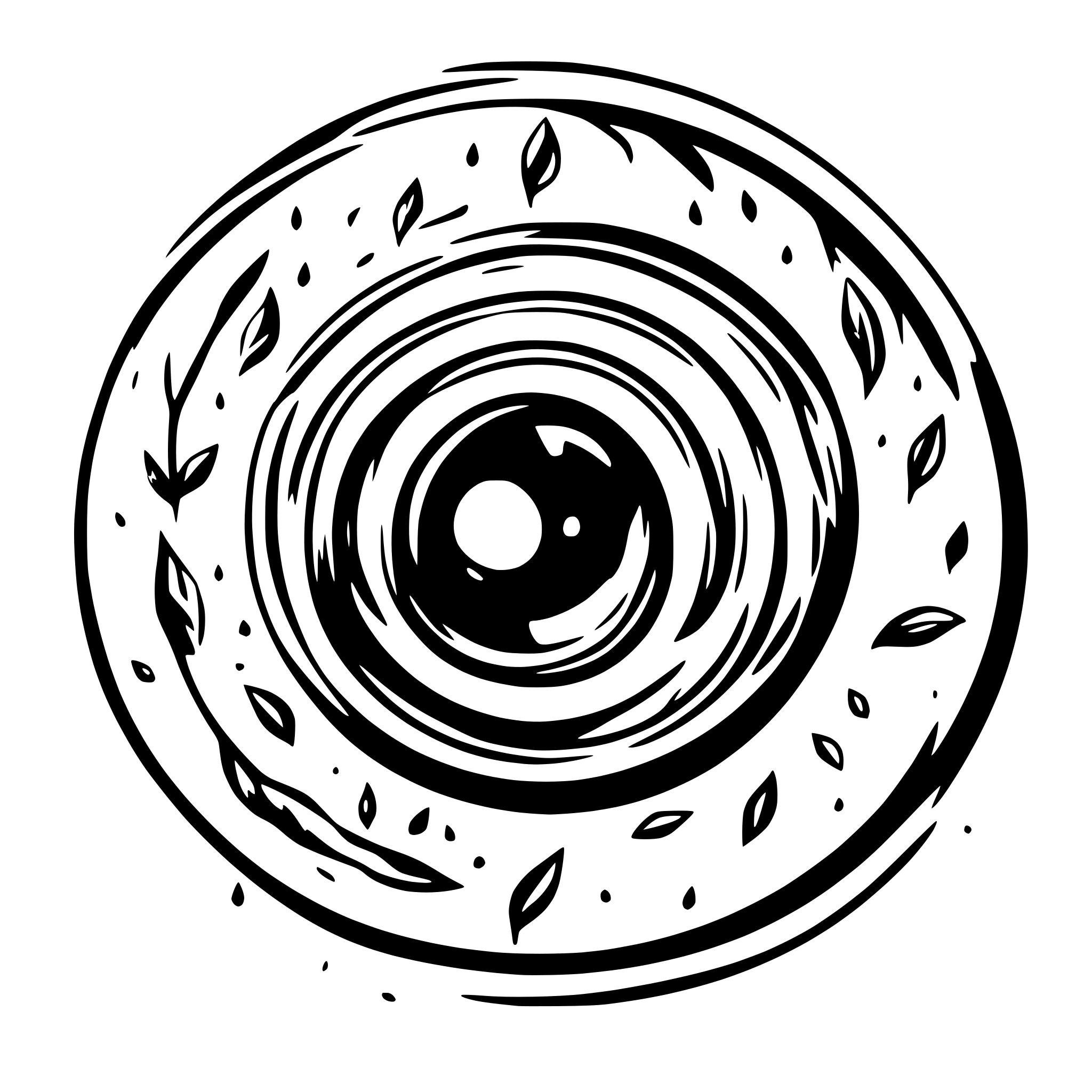 AI-generated SVG of a video survailiance camera
