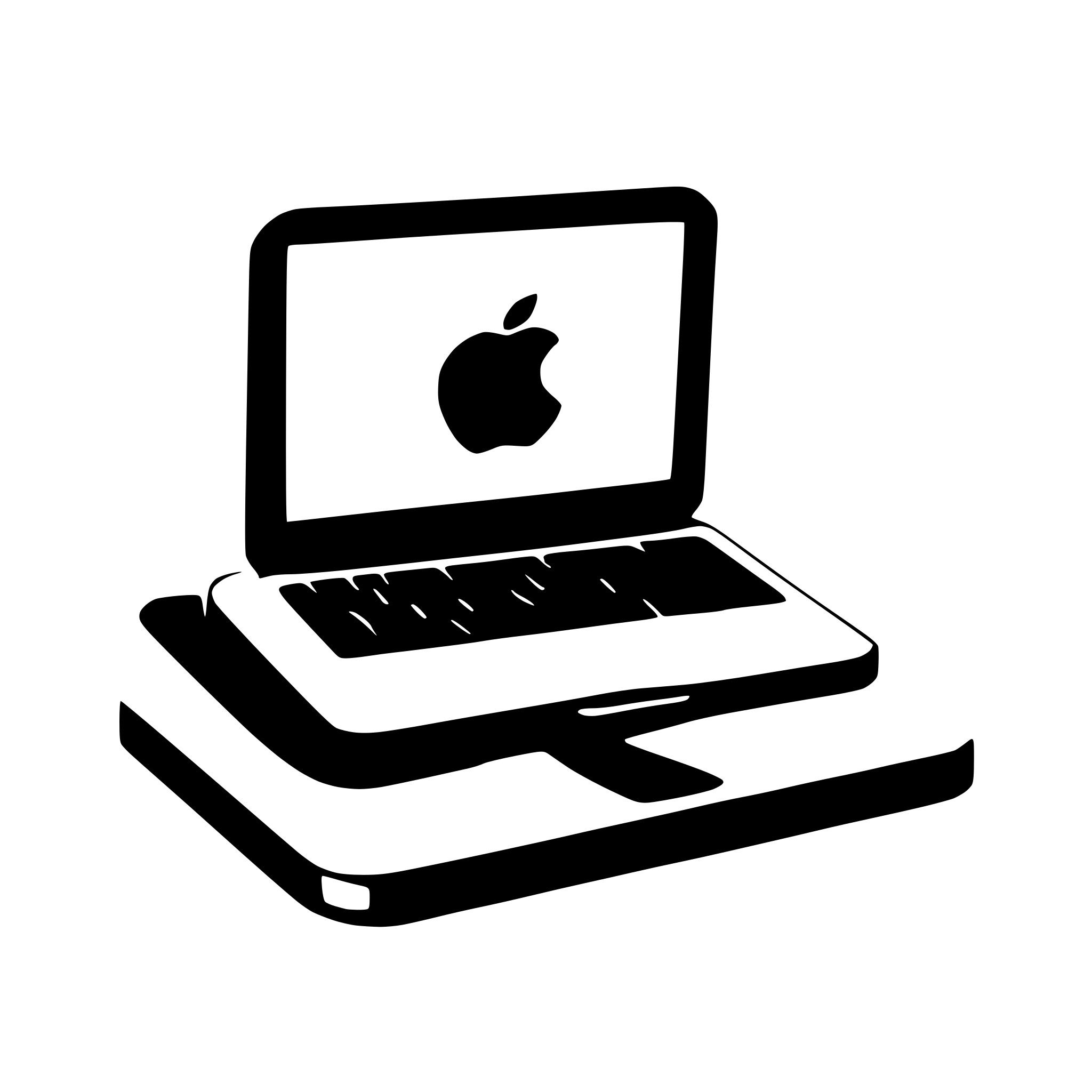 AI-generated SVG of 'macbook'