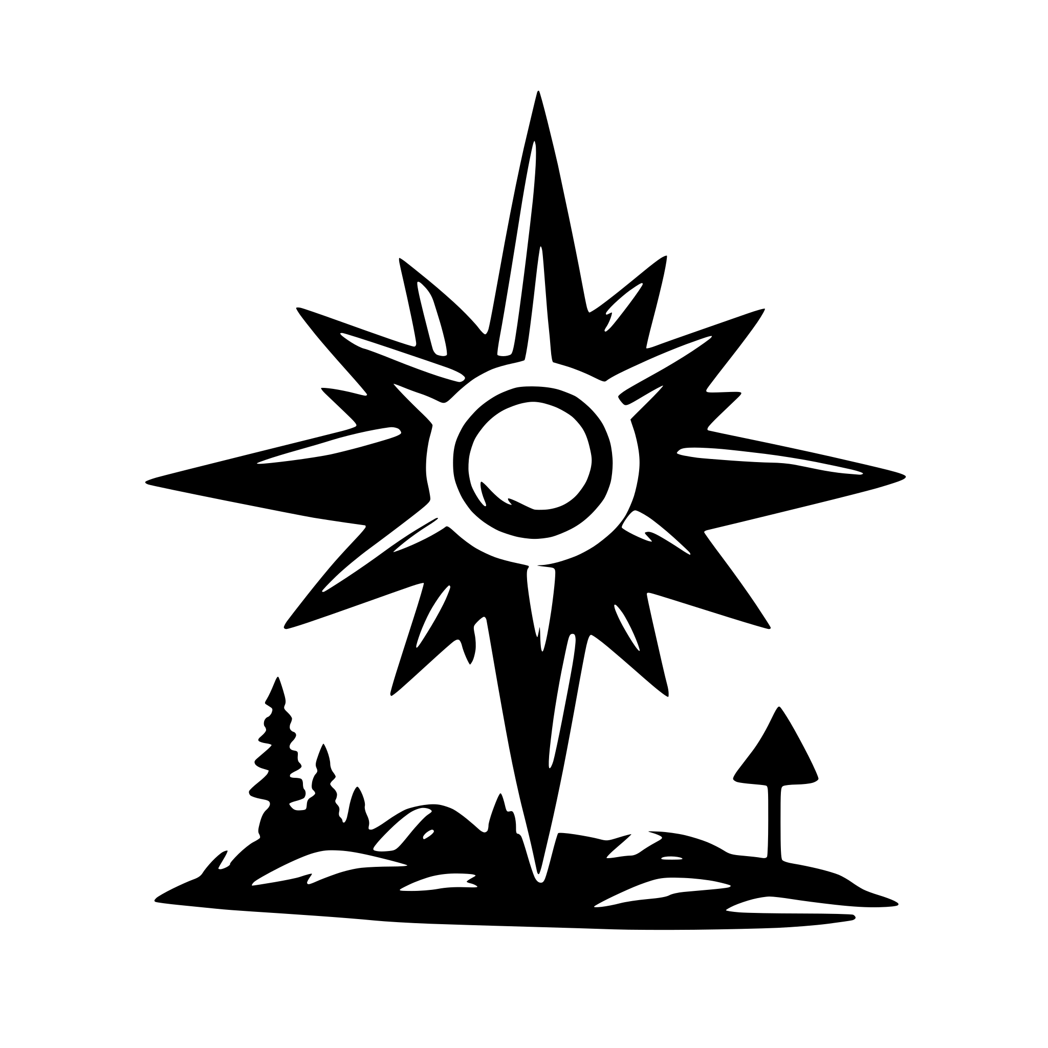 AI-generated SVG of 'northstar'