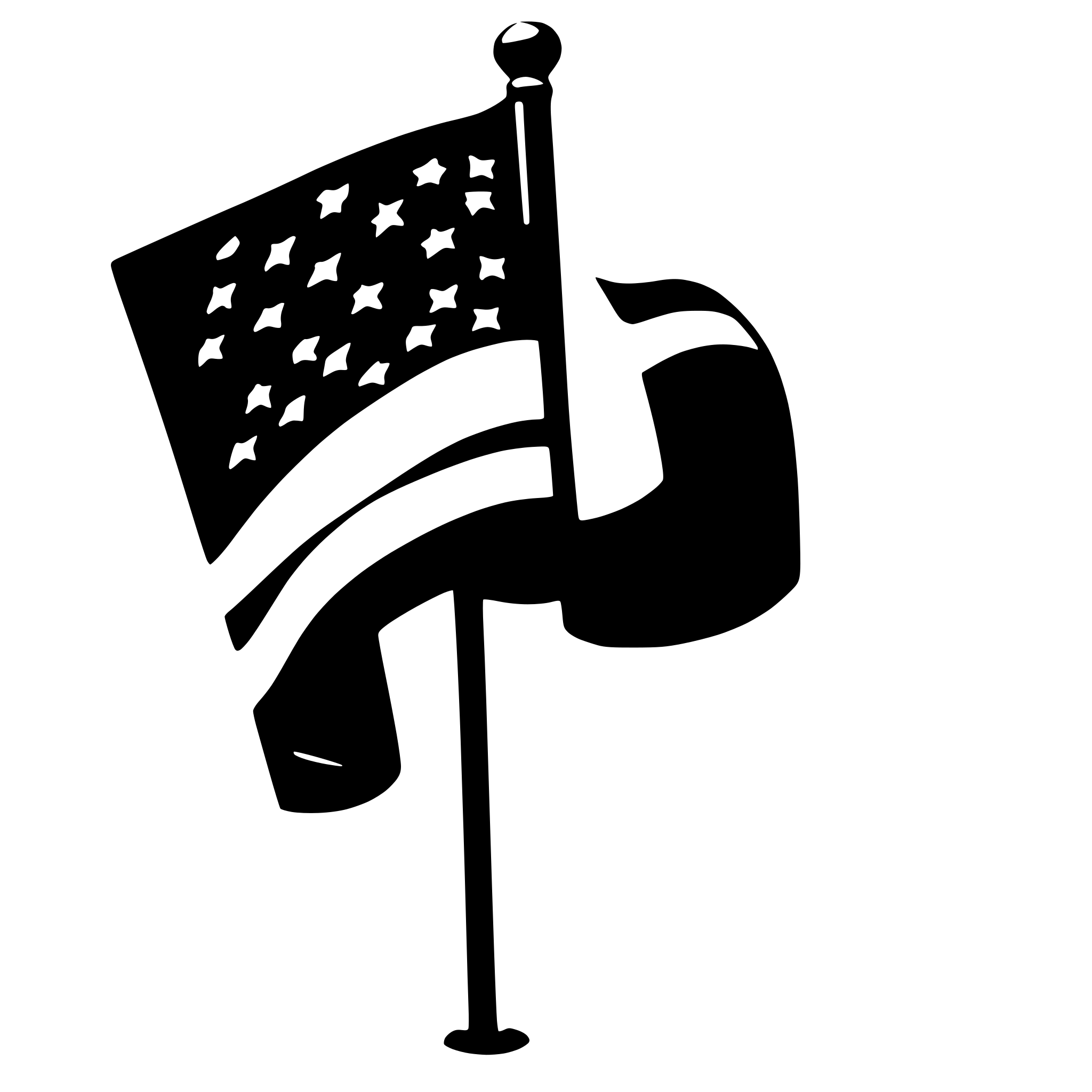 AI-generated SVG of 'flag'