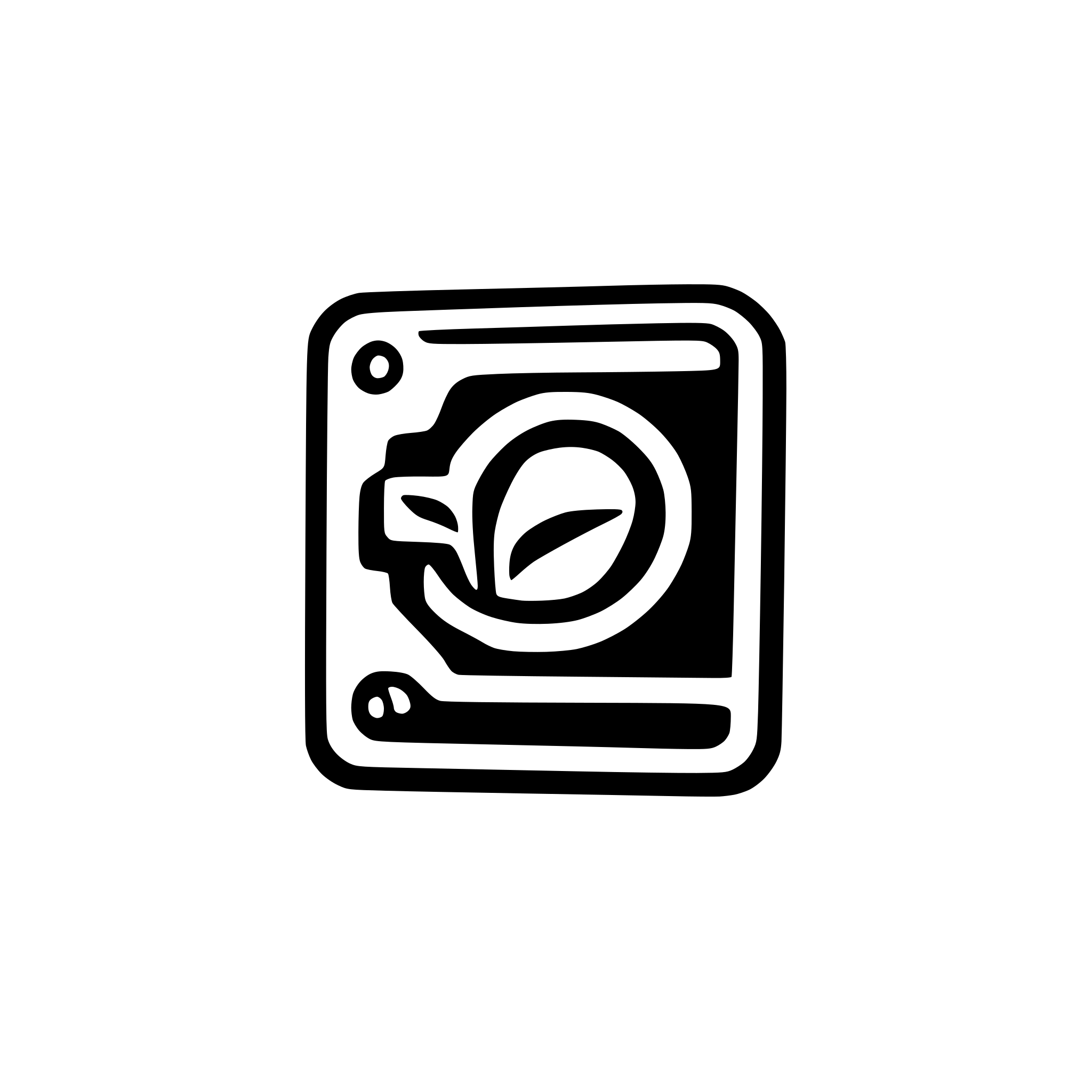 AI-generated SVG of a content creator icon