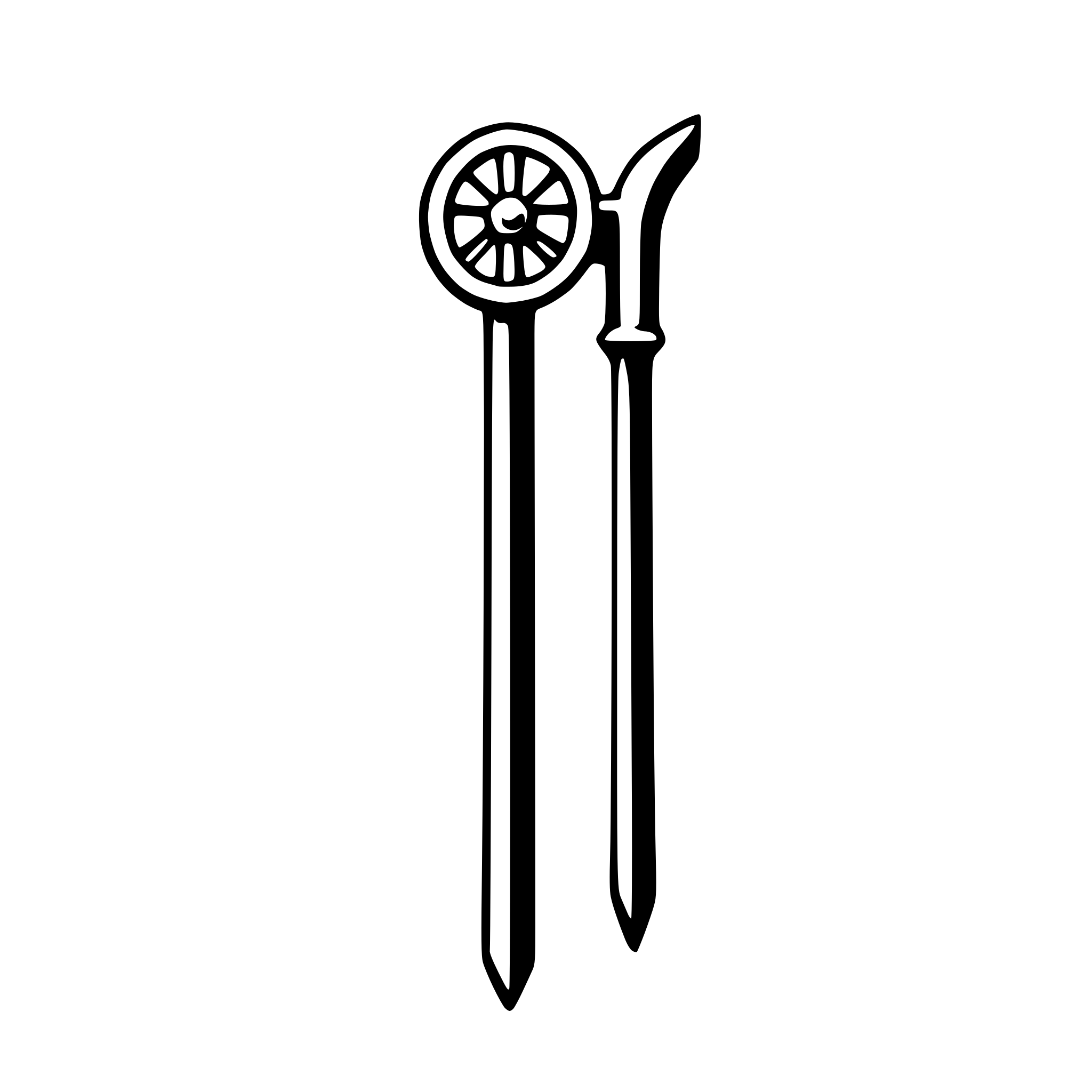 AI-generated SVG of a hairpin