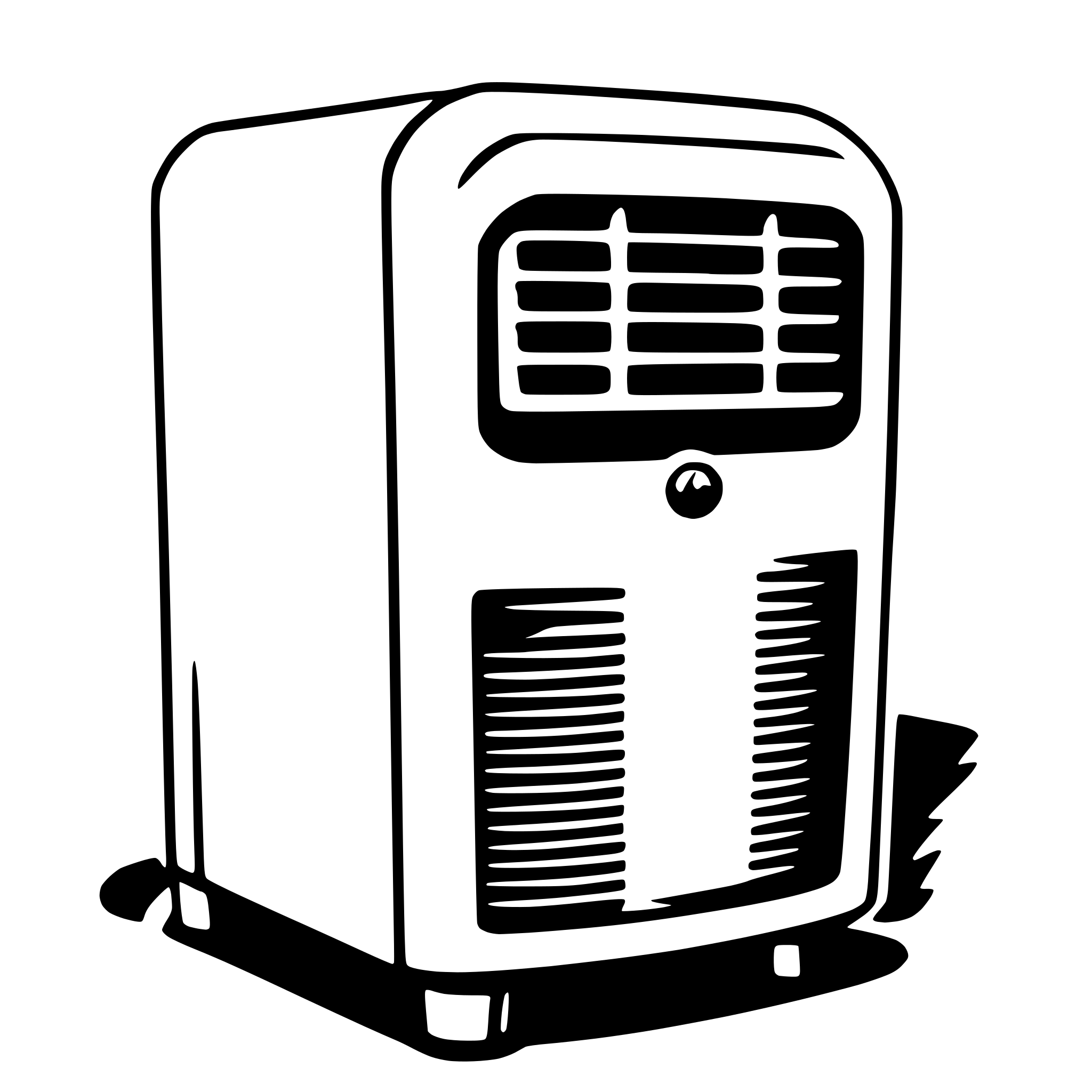 AI-generated SVG of 'air conditioner'