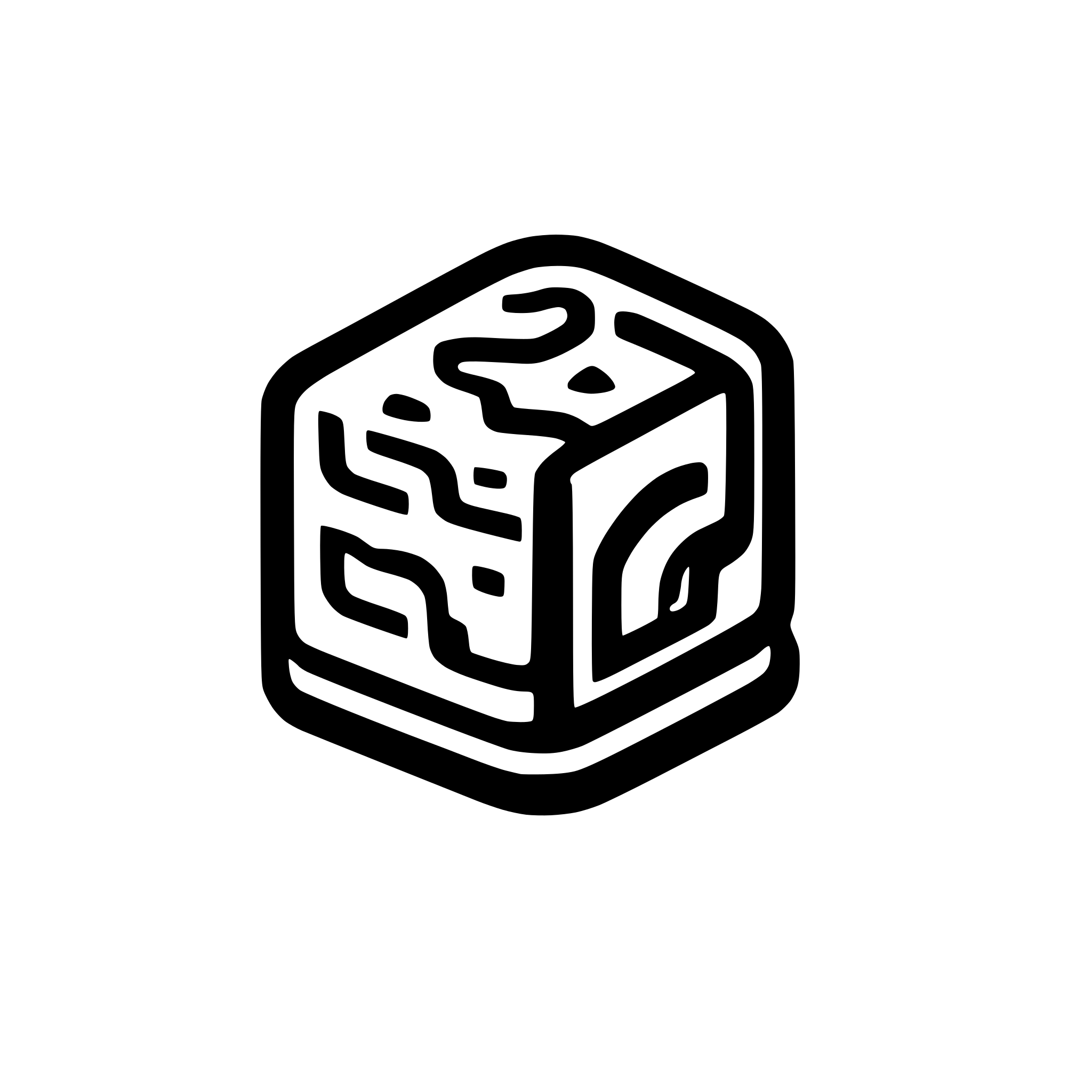 AI-generated SVG of a Create an app icon  1. Grid + Path Icon 	•	Design: A clean white grid on a dark background. A bold, single winding path (like a glowing line) connects small stone age building icons in the grid. 	•	Vibe: warm and modern, appeals to logic and puzzle game fans. 	•	Visual cue: Similar to Slitherlink, but with a hint of rpg or world-building.