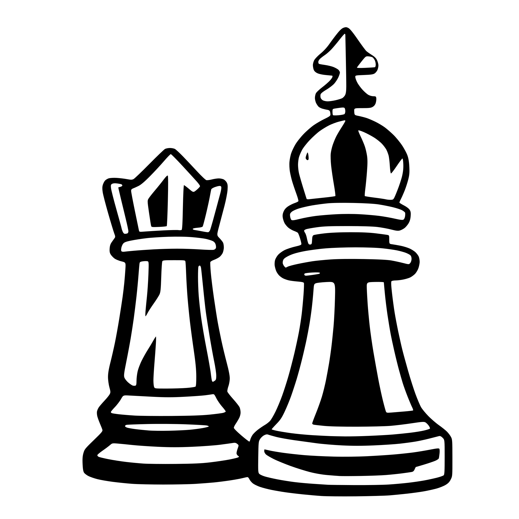AI-generated SVG of a Create a detailed full English Barleycorn chess Piece Set svg sprite with all pieces to be extracted and used by an application