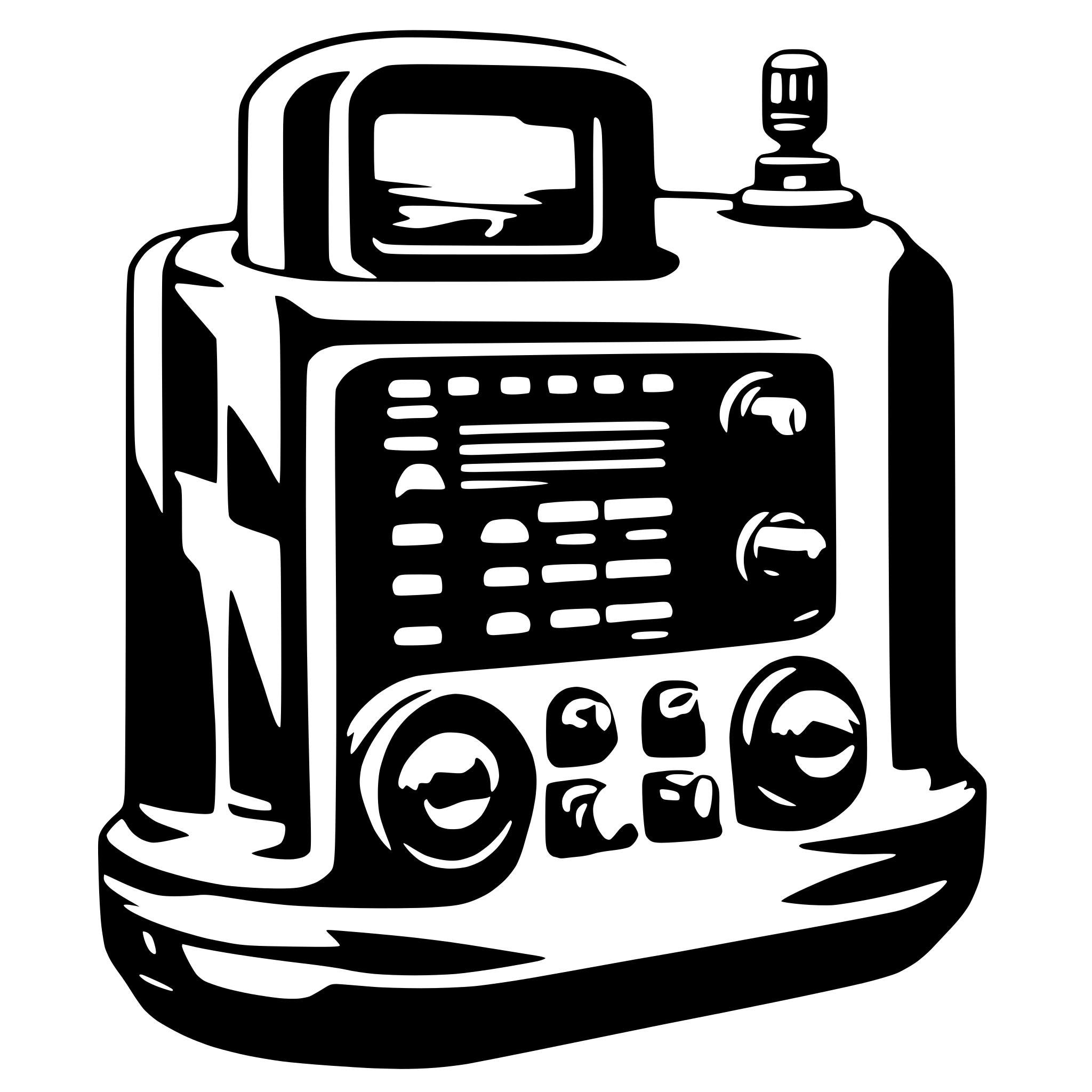 AI-generated SVG of a advanced radio control