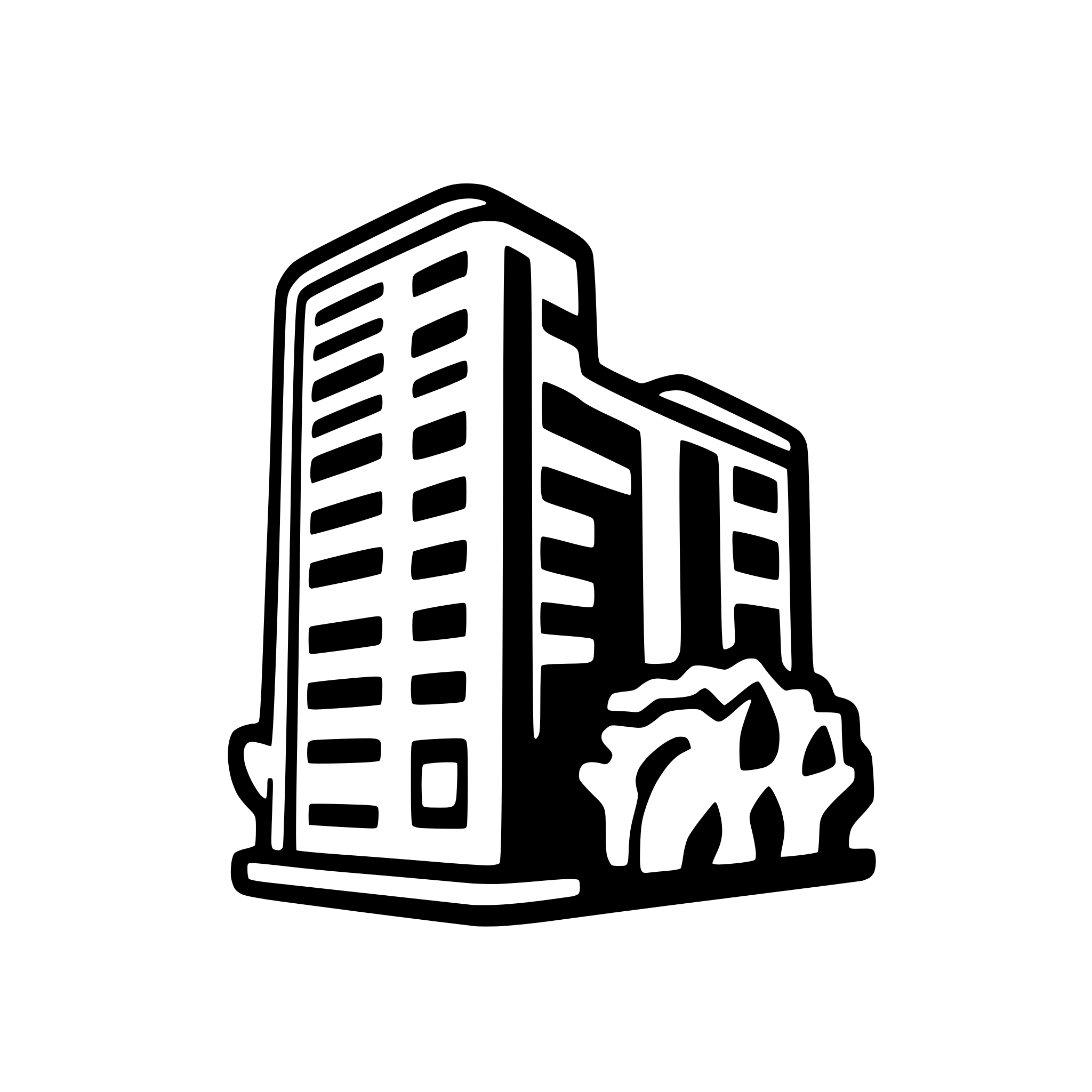 AI-generated SVG of 'kong hu cu building icon'