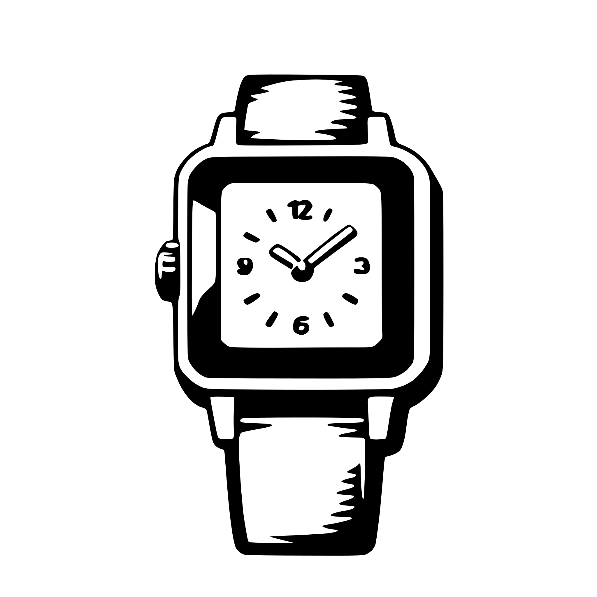 AI-generated SVG of 'smartwatch'