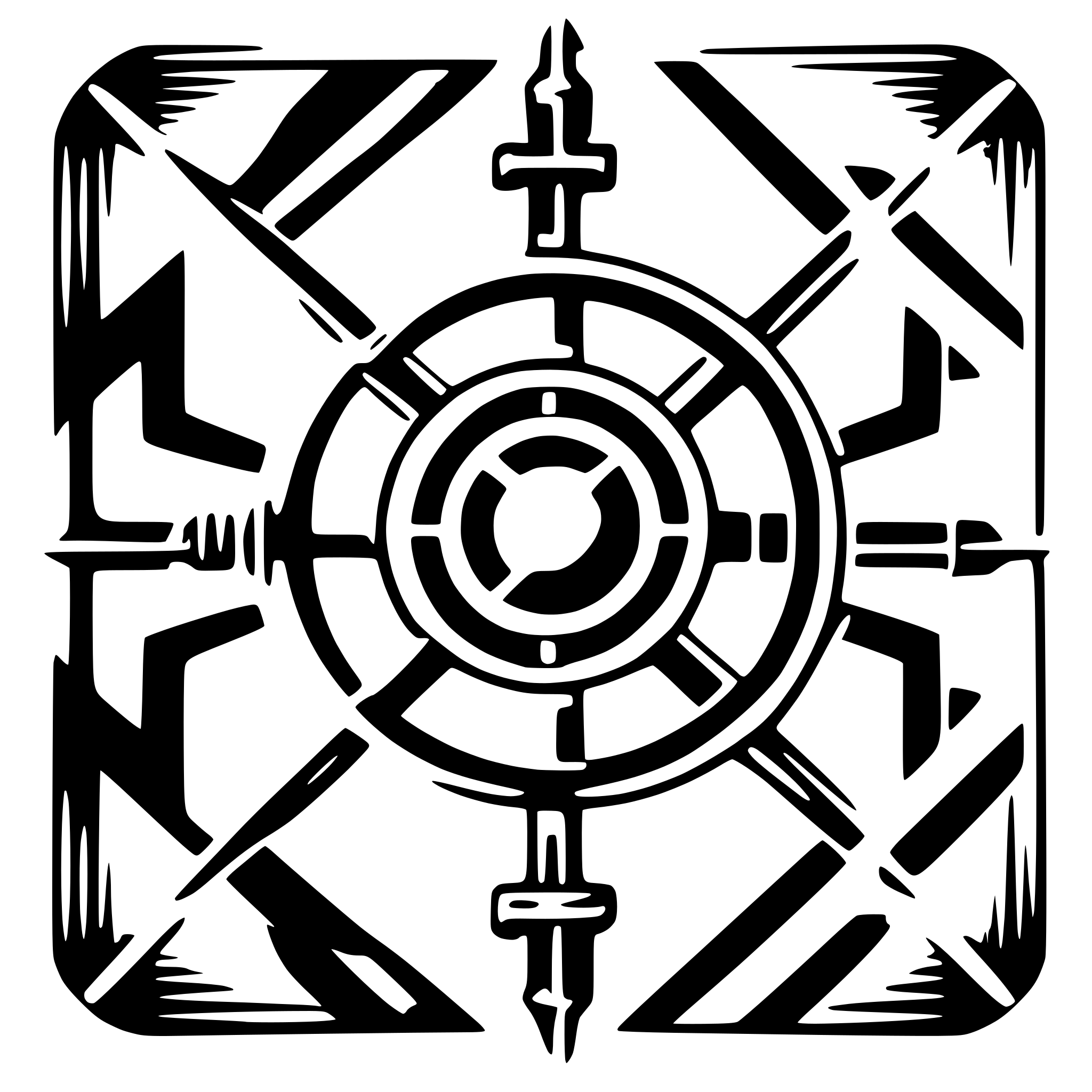 AI-generated SVG of 'svg which looks like a crosshair but incorpitates a capital G as its scope'