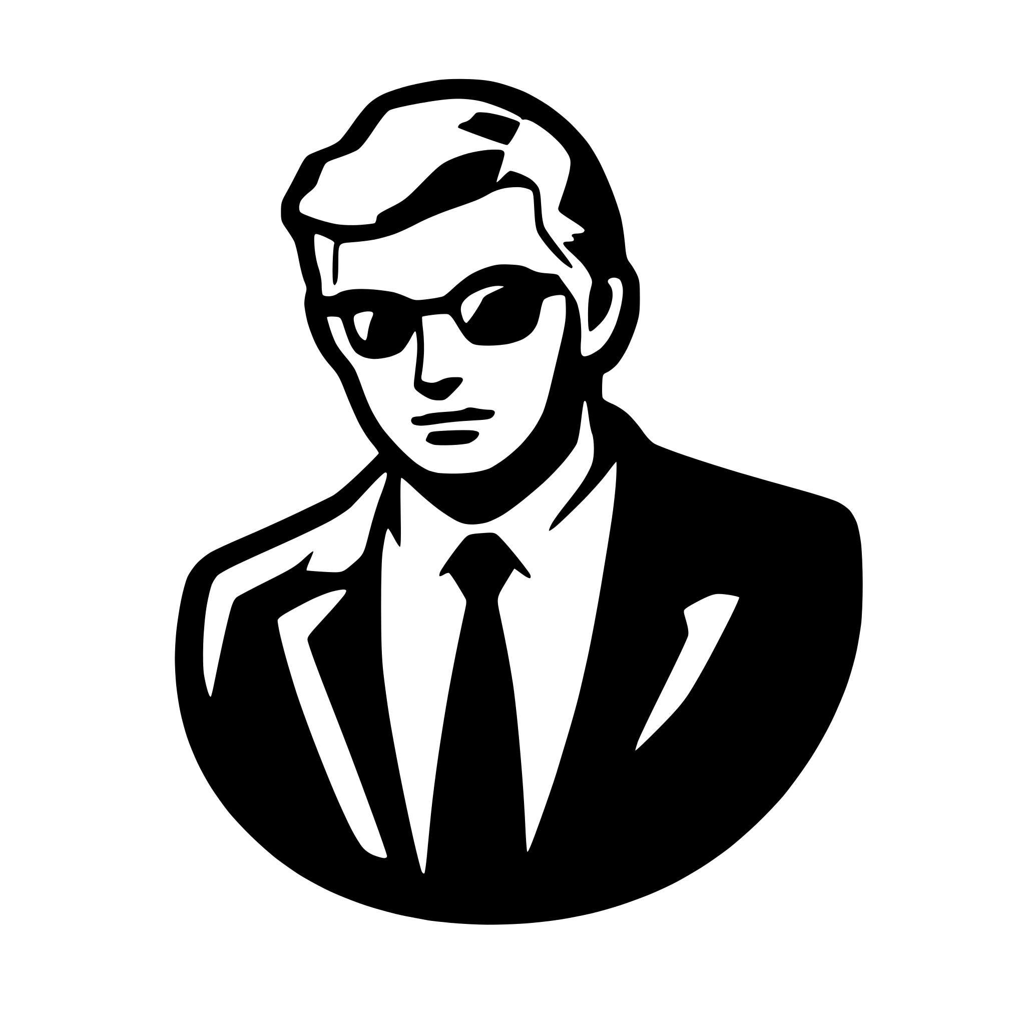 AI-generated SVG of a Trump