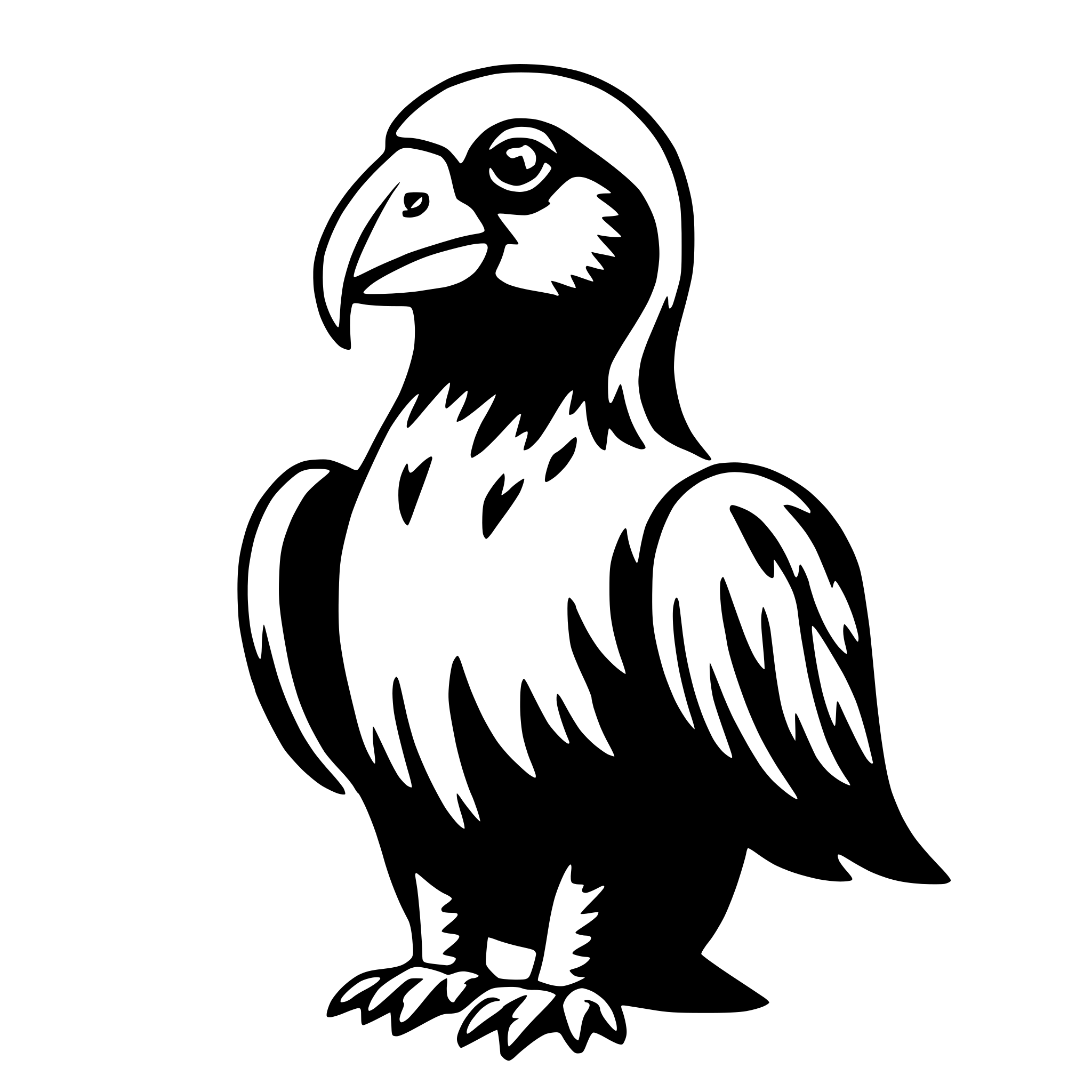 AI-generated SVG of 'condor'