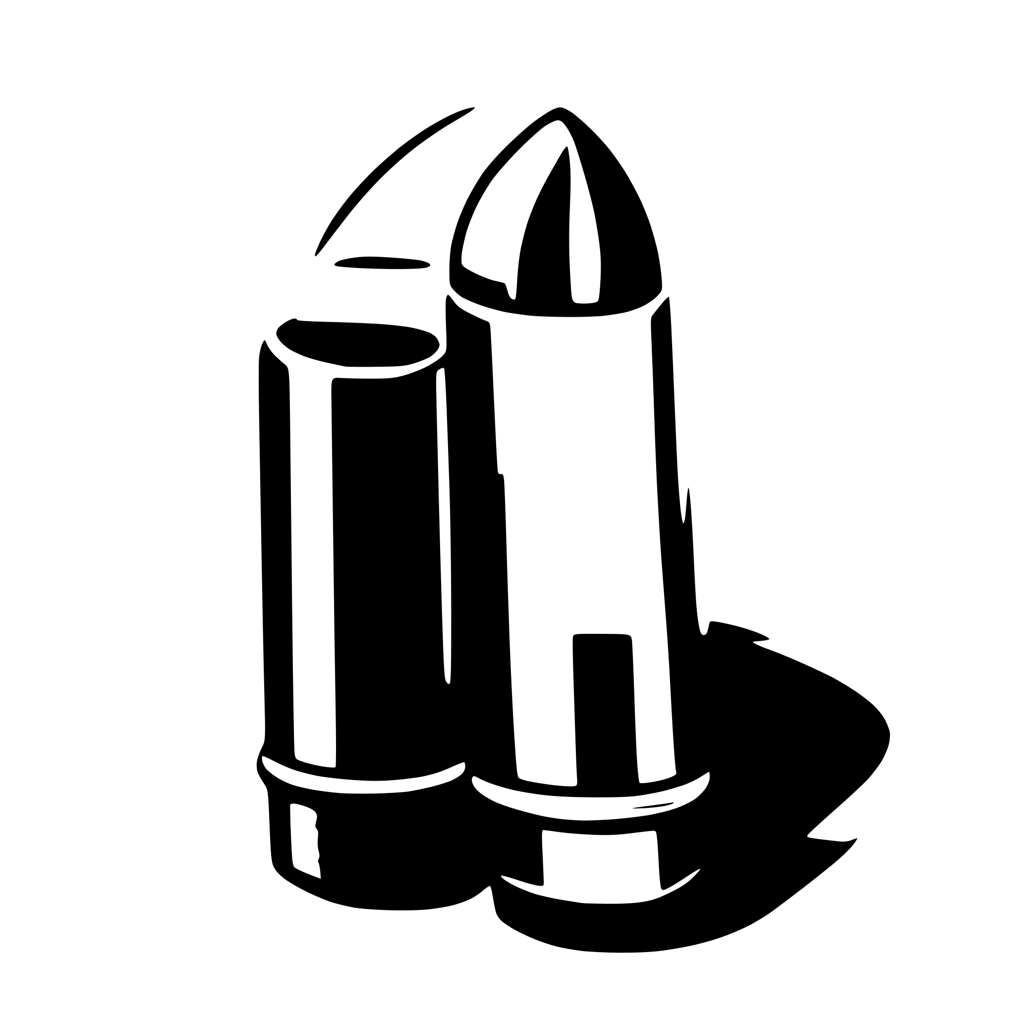 AI-generated SVG of a bullet