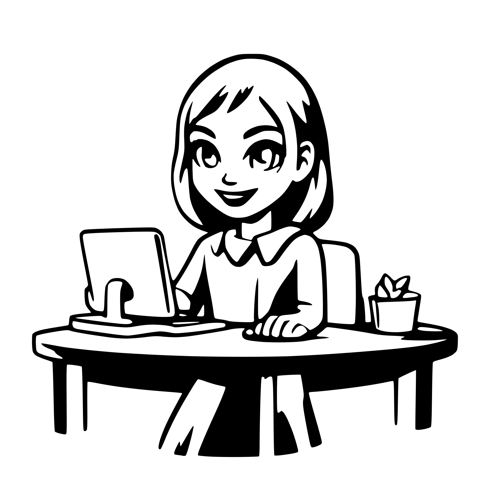 AI-generated SVG of 'productivity'