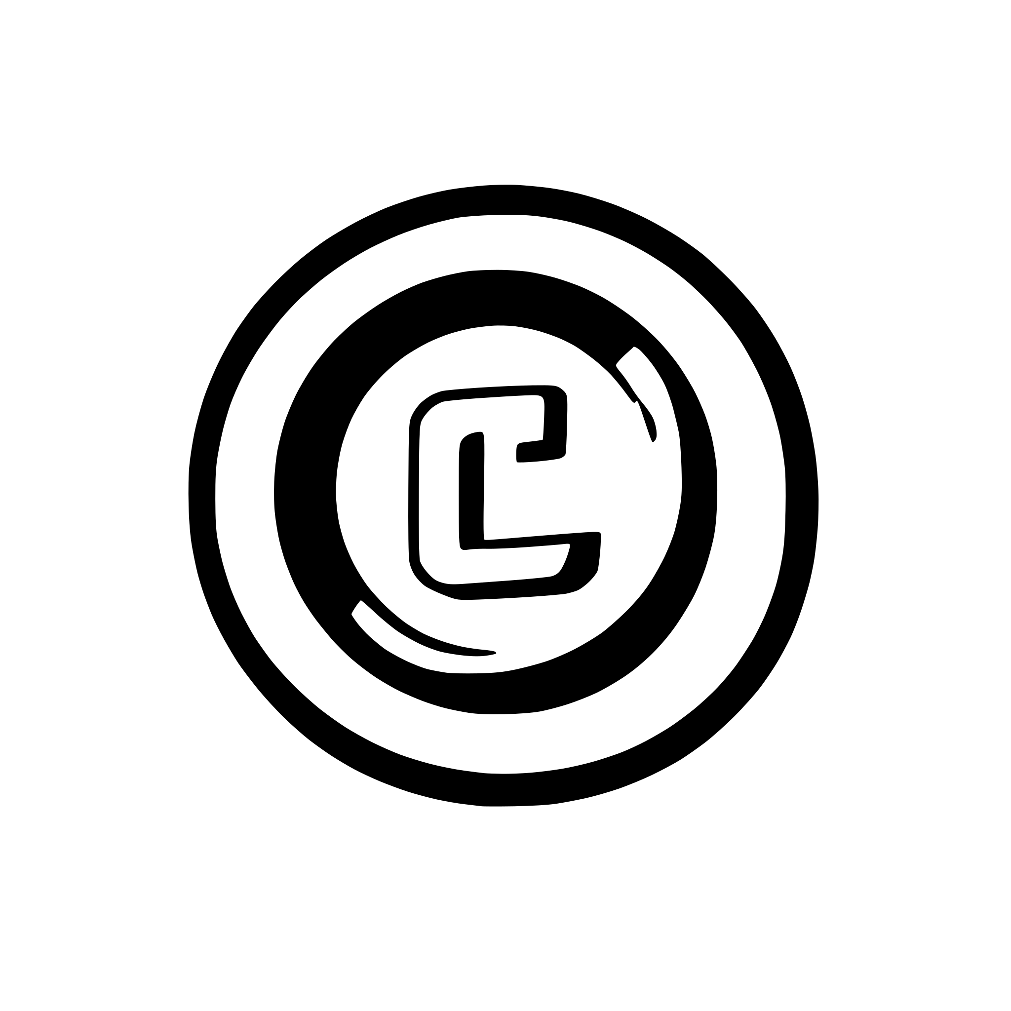 AI-generated SVG of a Circle with a highlighted letter C