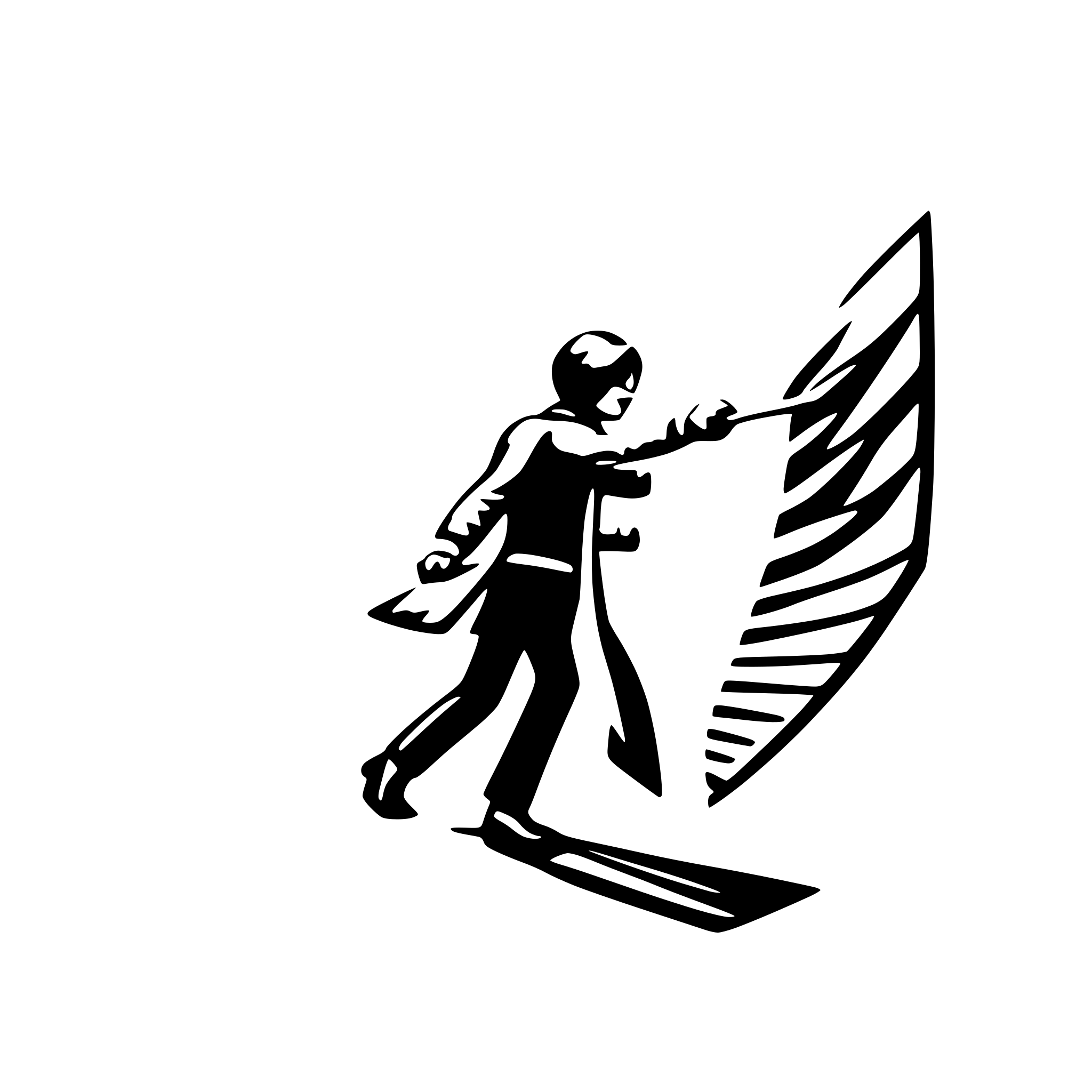 AI-generated SVG of 'turning'