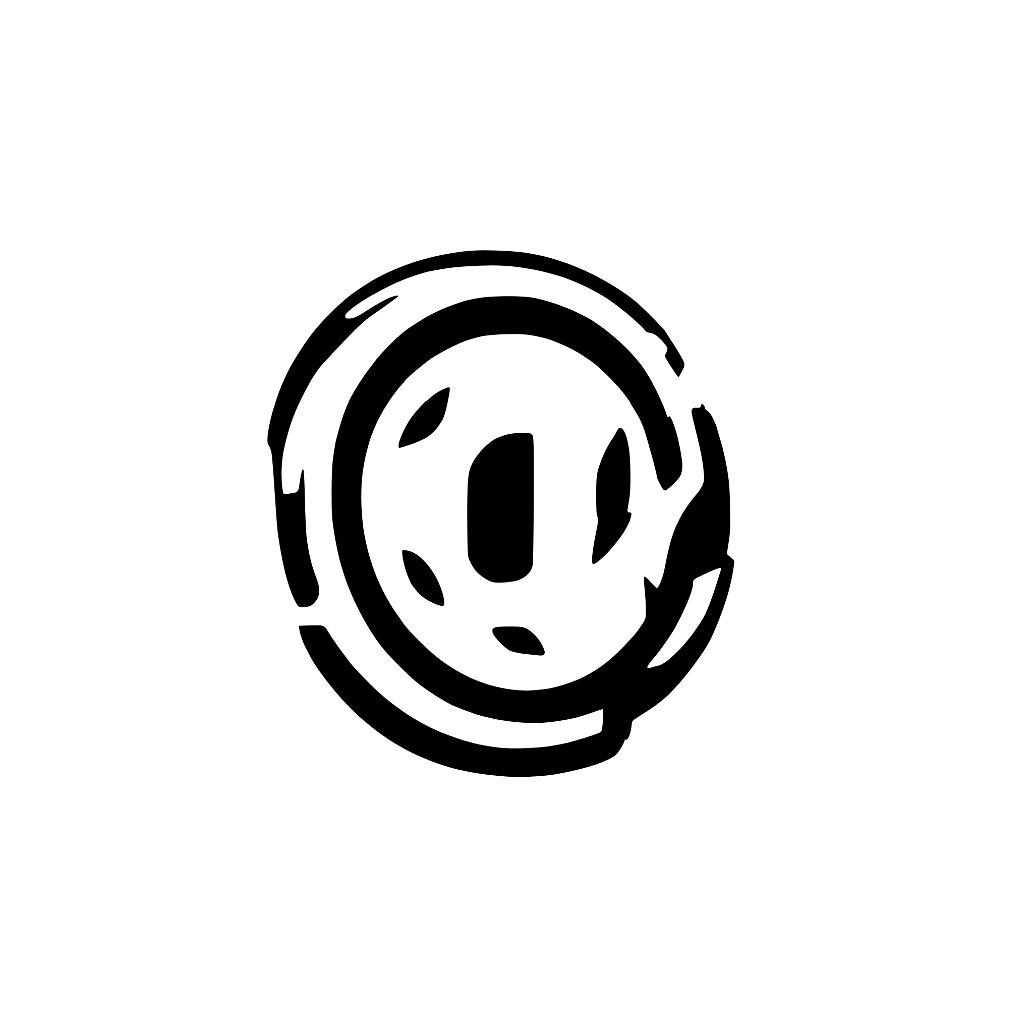 AI-generated SVG of a O letter and L letter inside