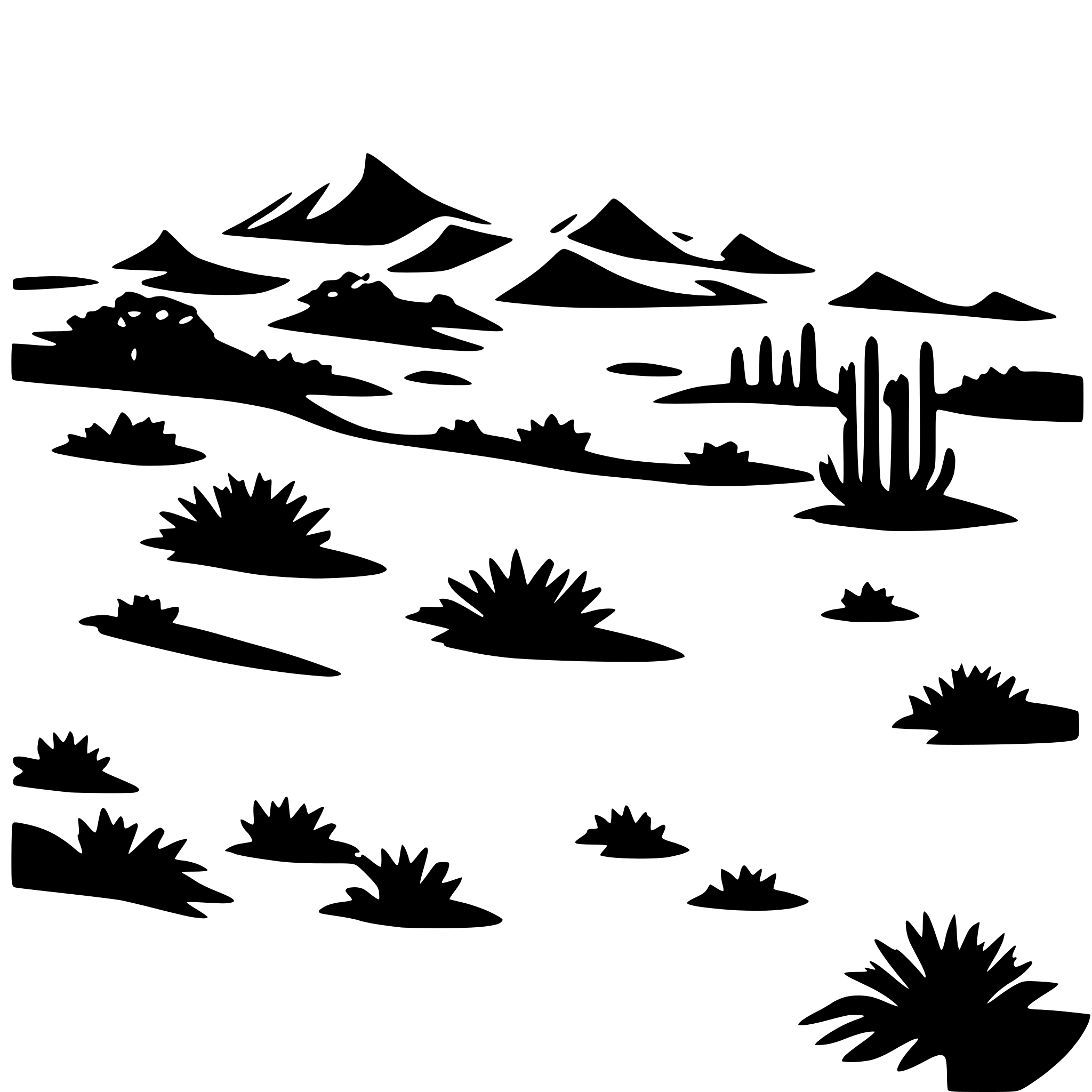 AI-generated SVG of a desert with dunes