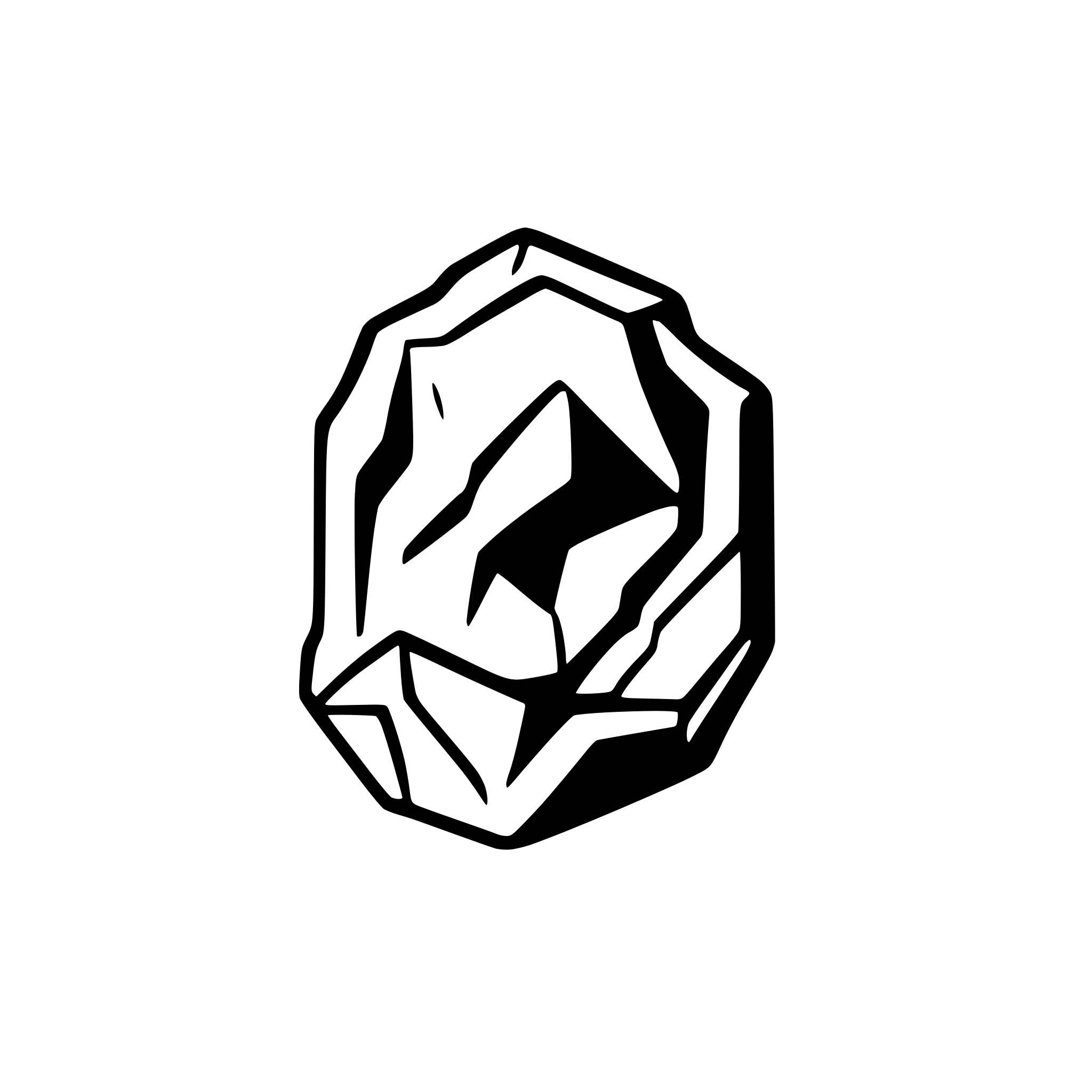 AI-generated SVG of a cracked glacier ice