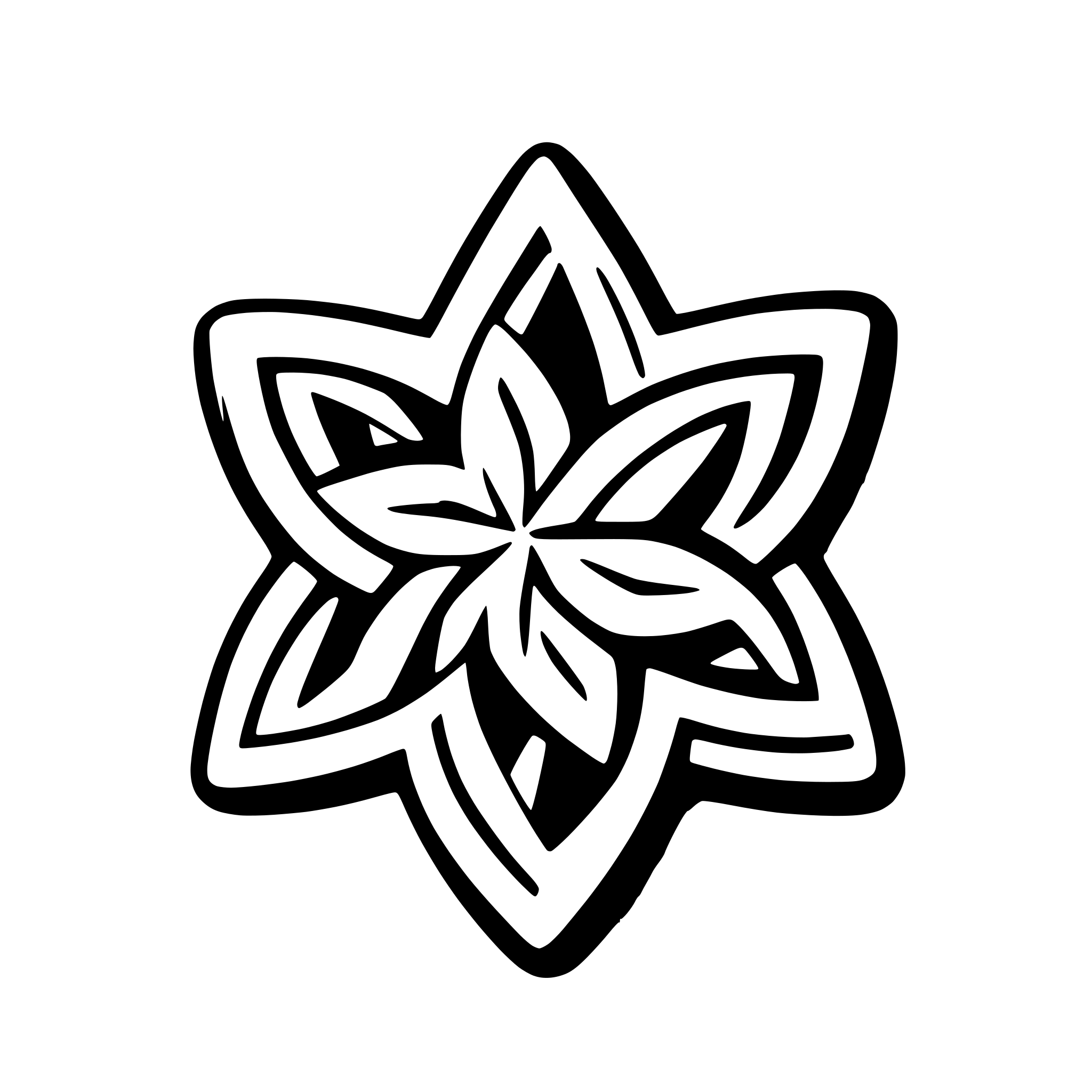 AI-generated SVG of a star