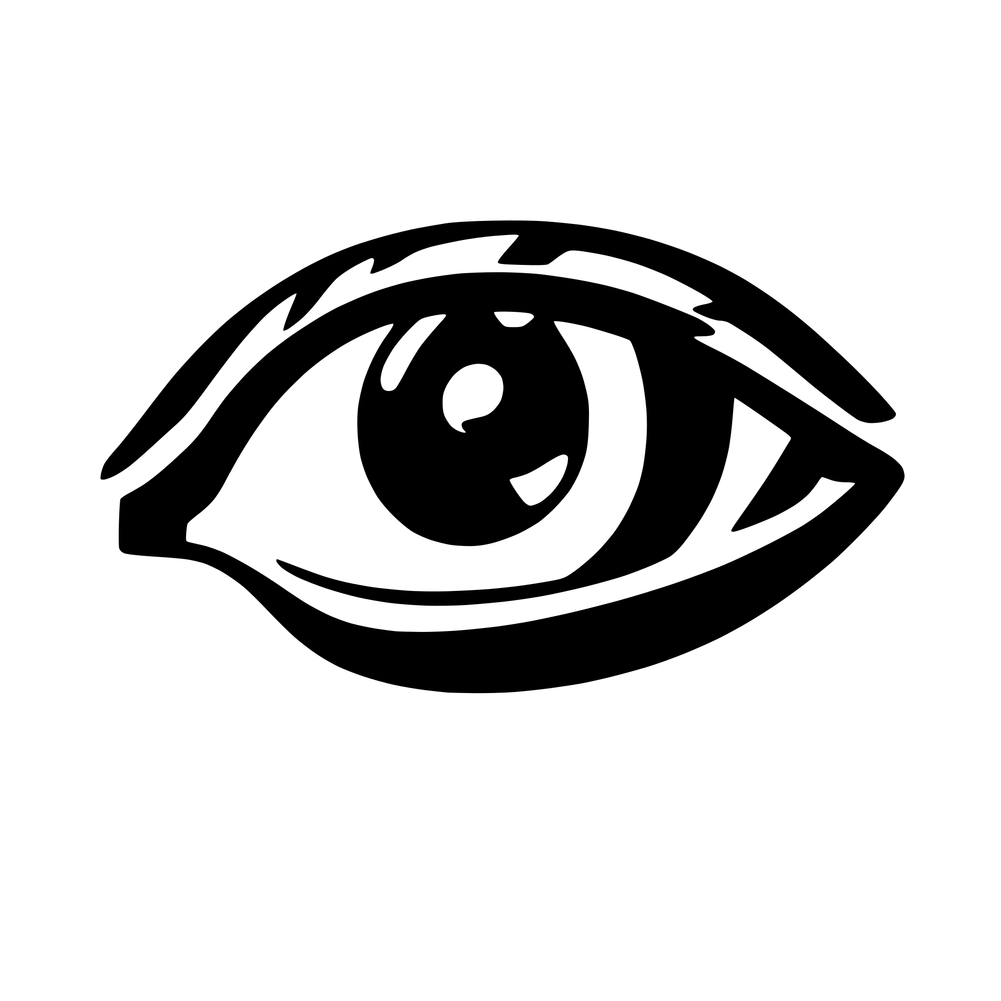 AI-generated SVG of a Eye with a Binary Code Reflection