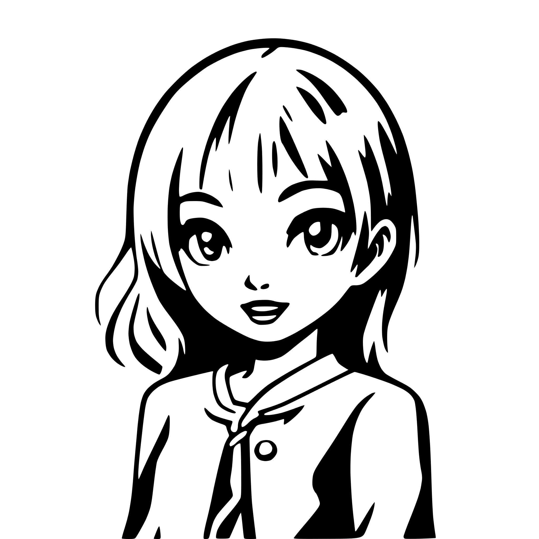 AI-generated SVG of a anime logo website, cute, minimalist, flat AI-generated SVG of a anime logo website, cute, minimalist, flat