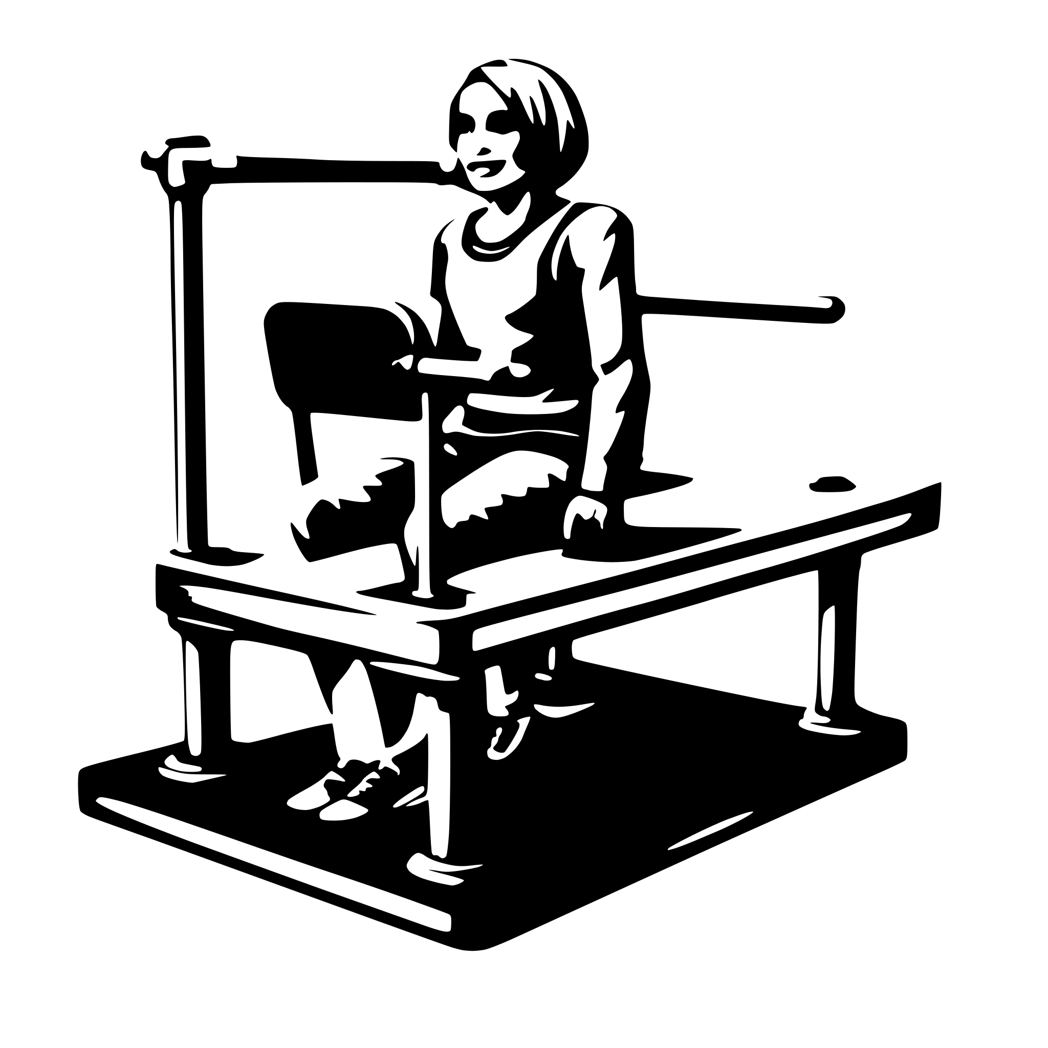 AI-generated SVG of 'Lifting platform for people with reduced mobility and disabilities'