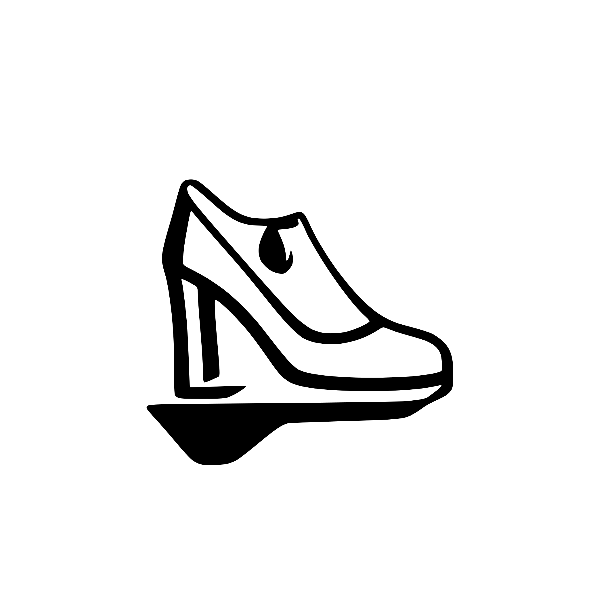 AI-generated SVG of a shoe medieval