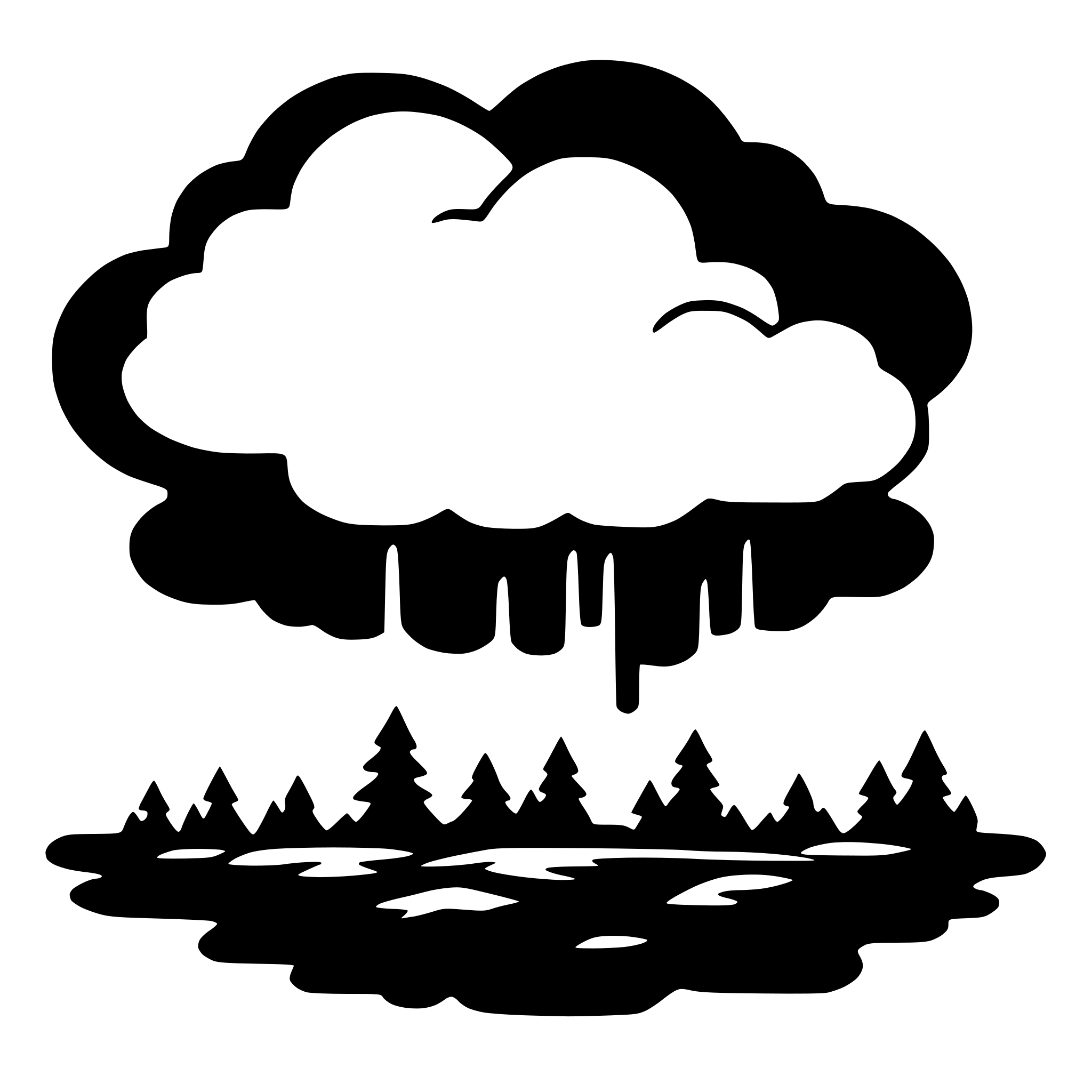 AI-generated SVG of a cloud