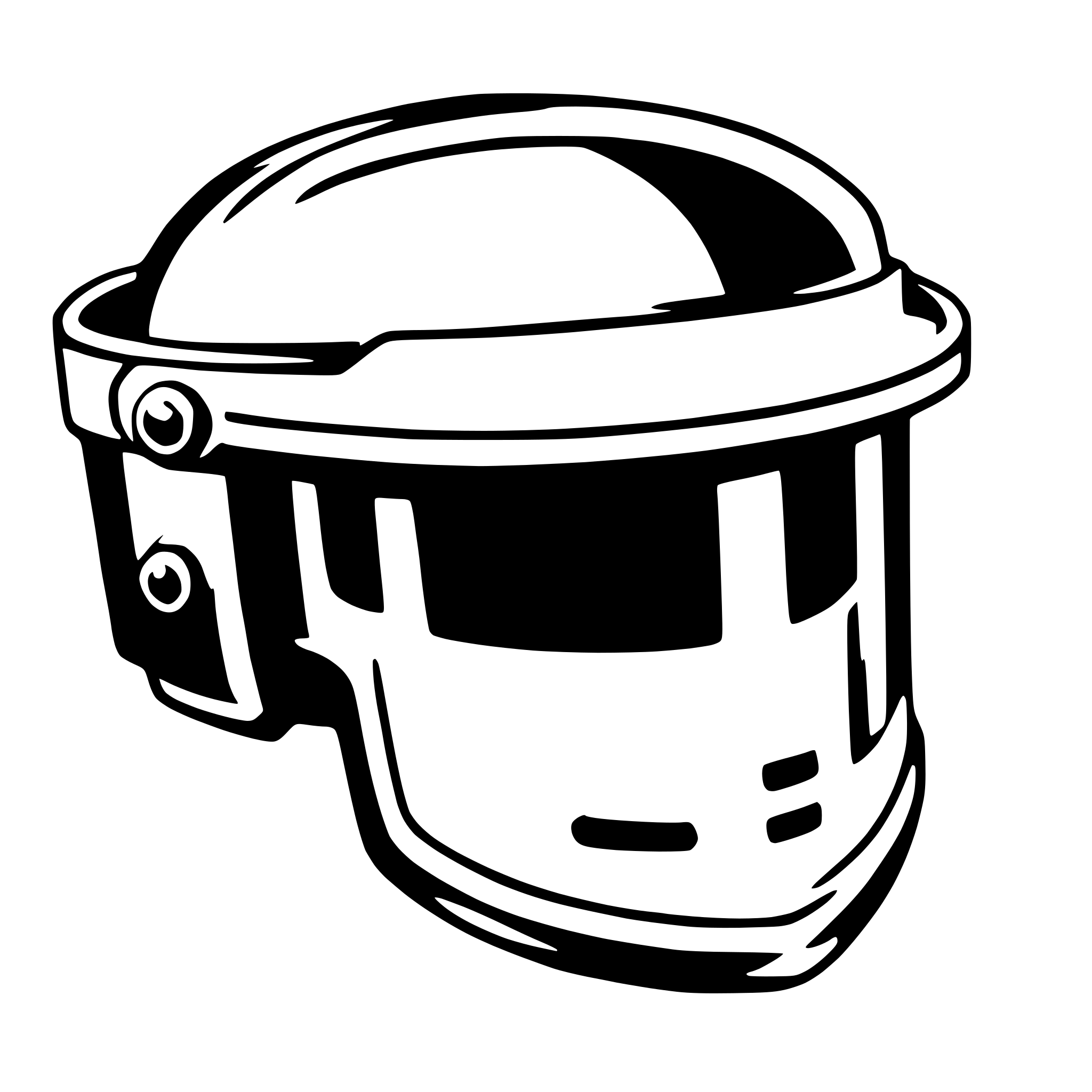 AI-generated SVG of 'visor'