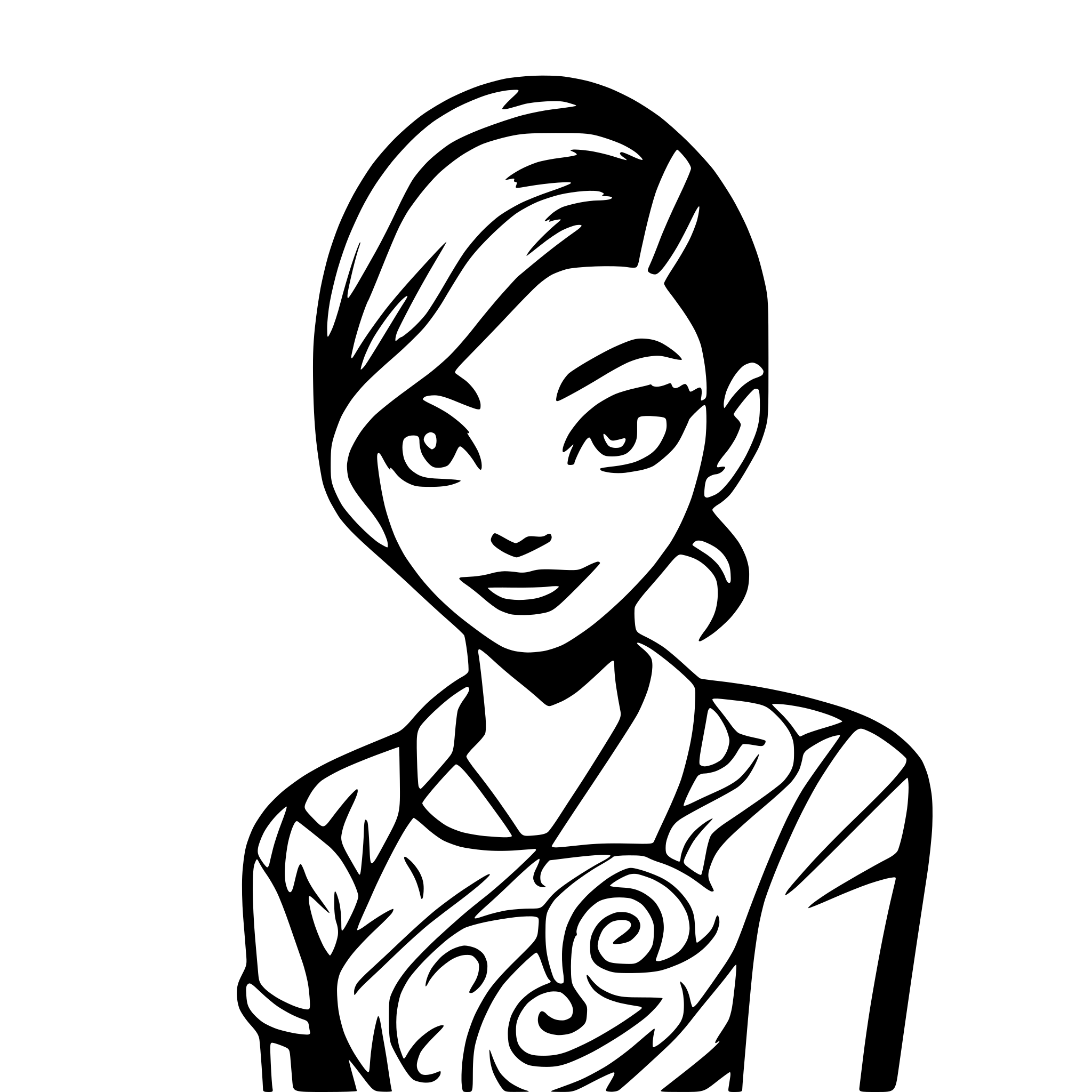 AI-generated SVG of a Shirt design inspired by the infinity symbol