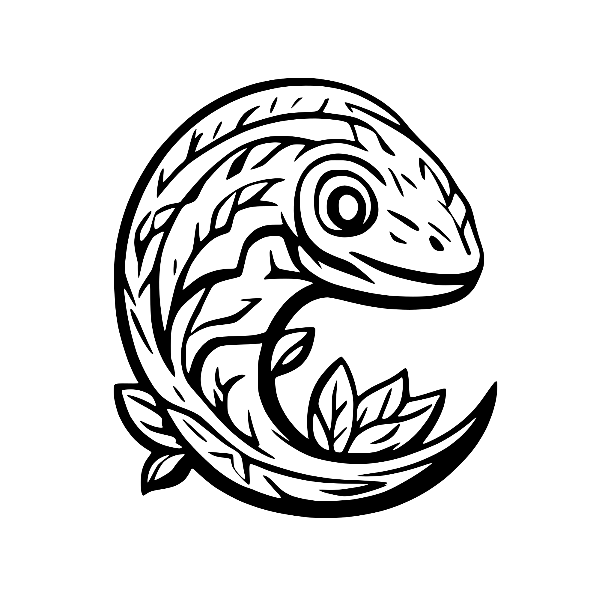 AI-generated SVG of 'chameleon attack'