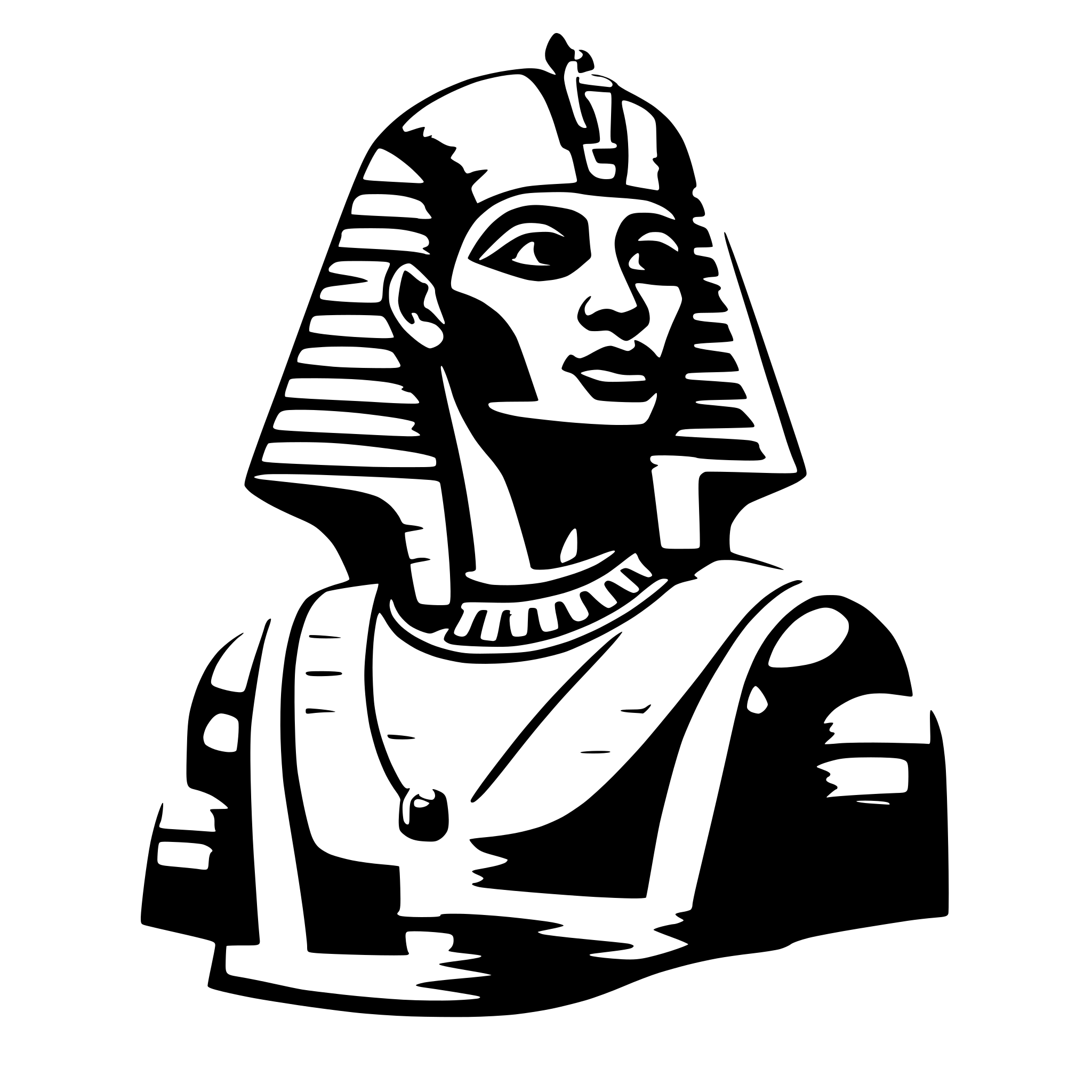 AI-generated SVG of a Egypt