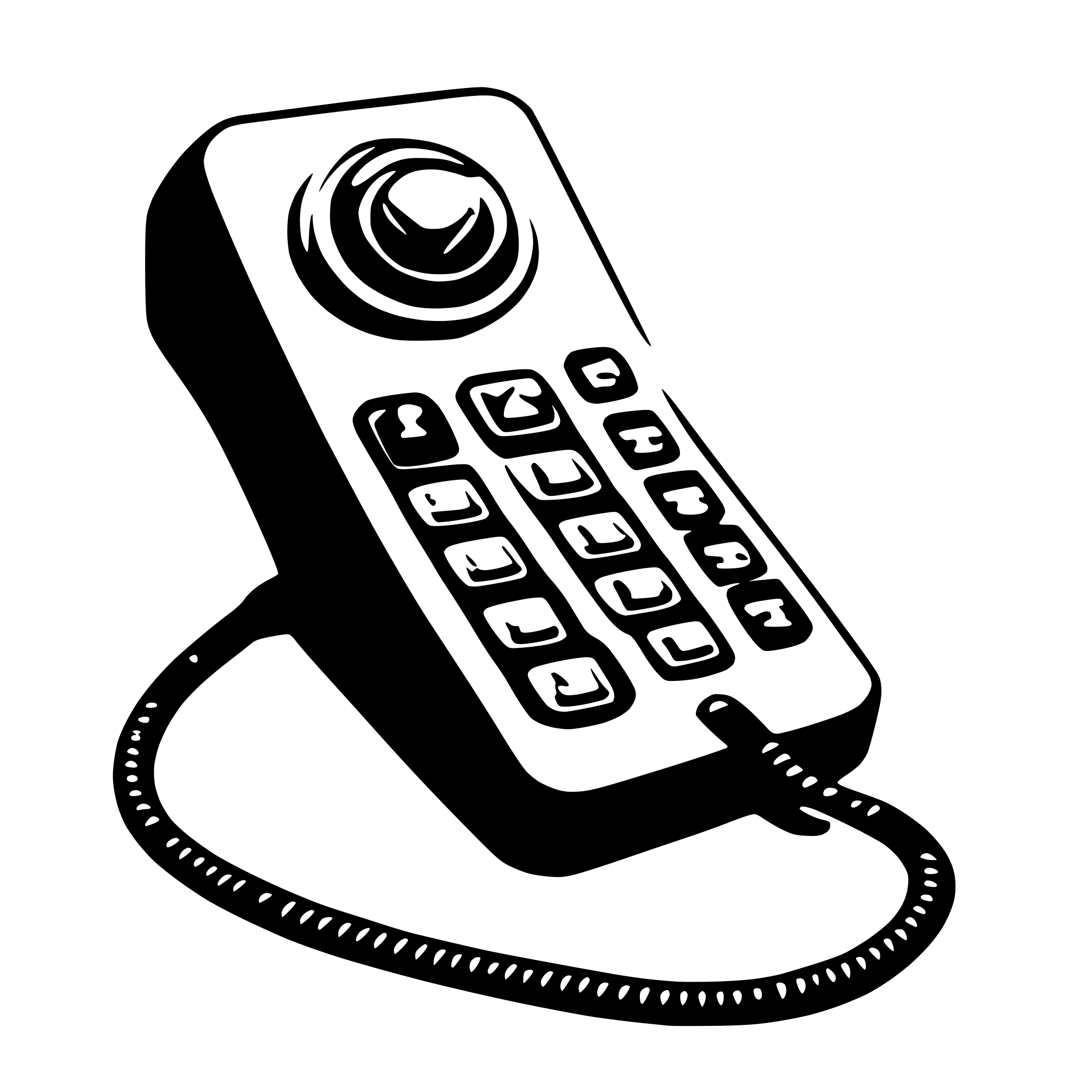 AI-generated SVG of 'phone'