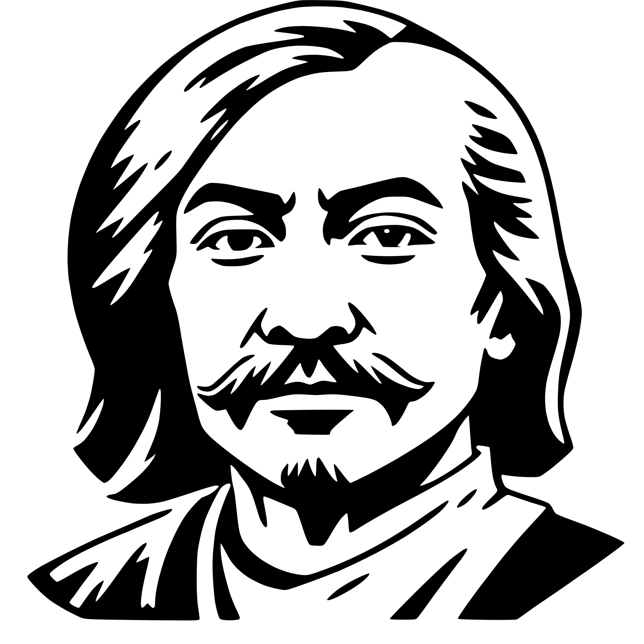 AI-generated SVG of a sun tzu