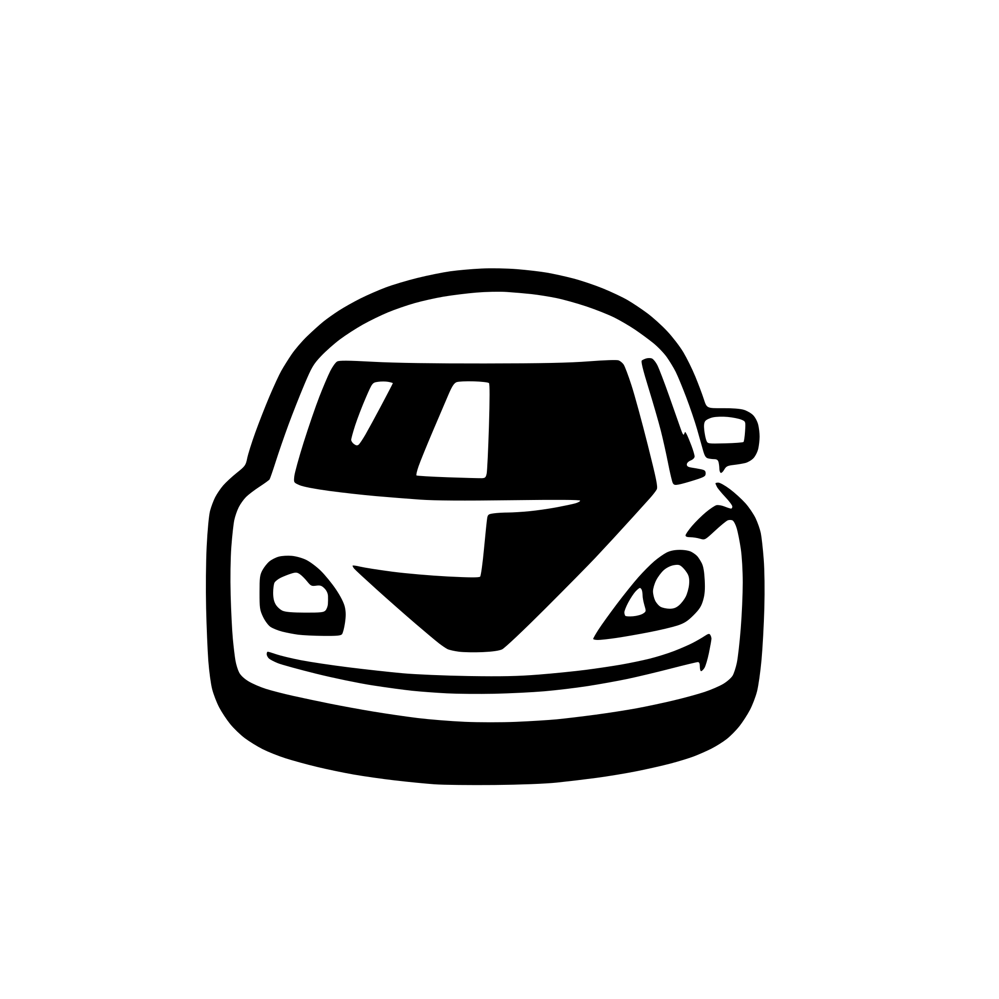 AI-generated SVG of a car simple