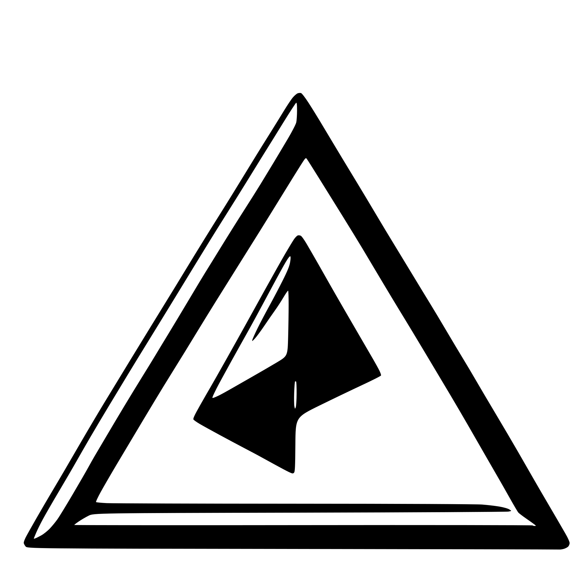 AI-generated SVG of a Three triangles
