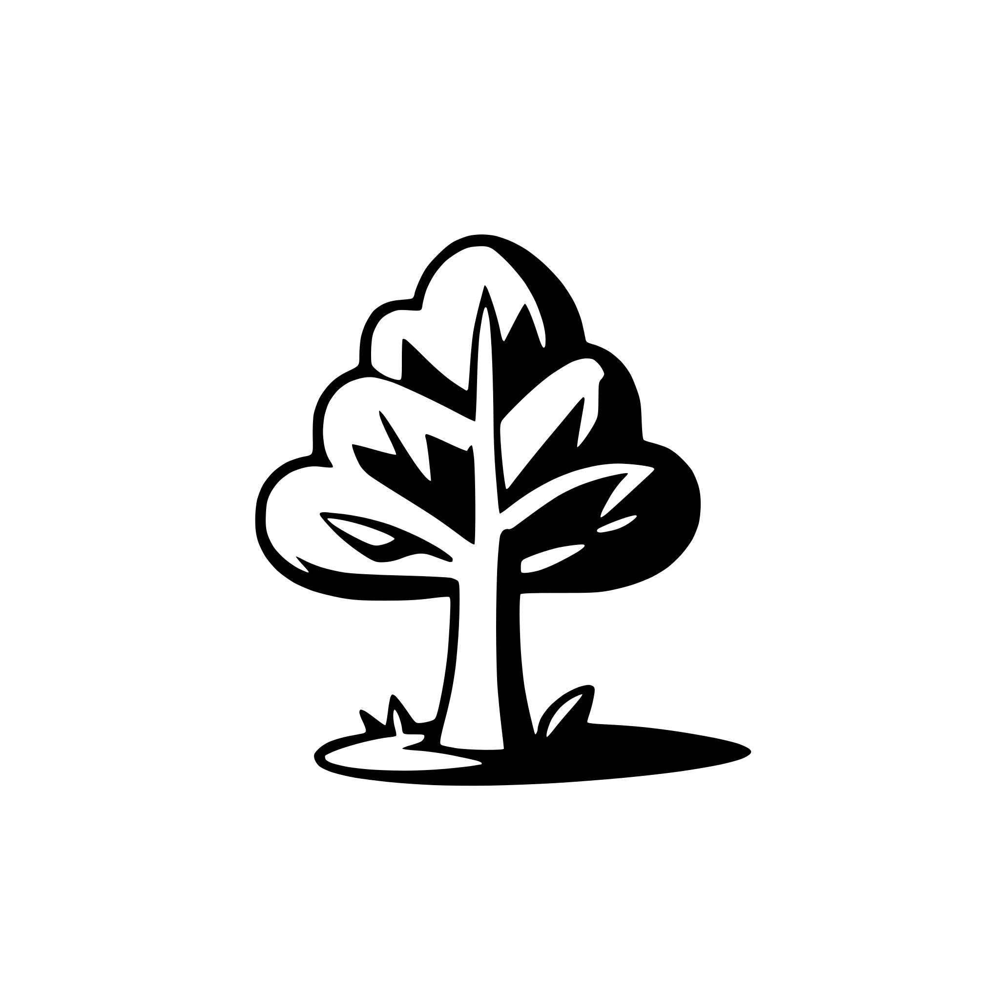 AI-generated SVG of a tree