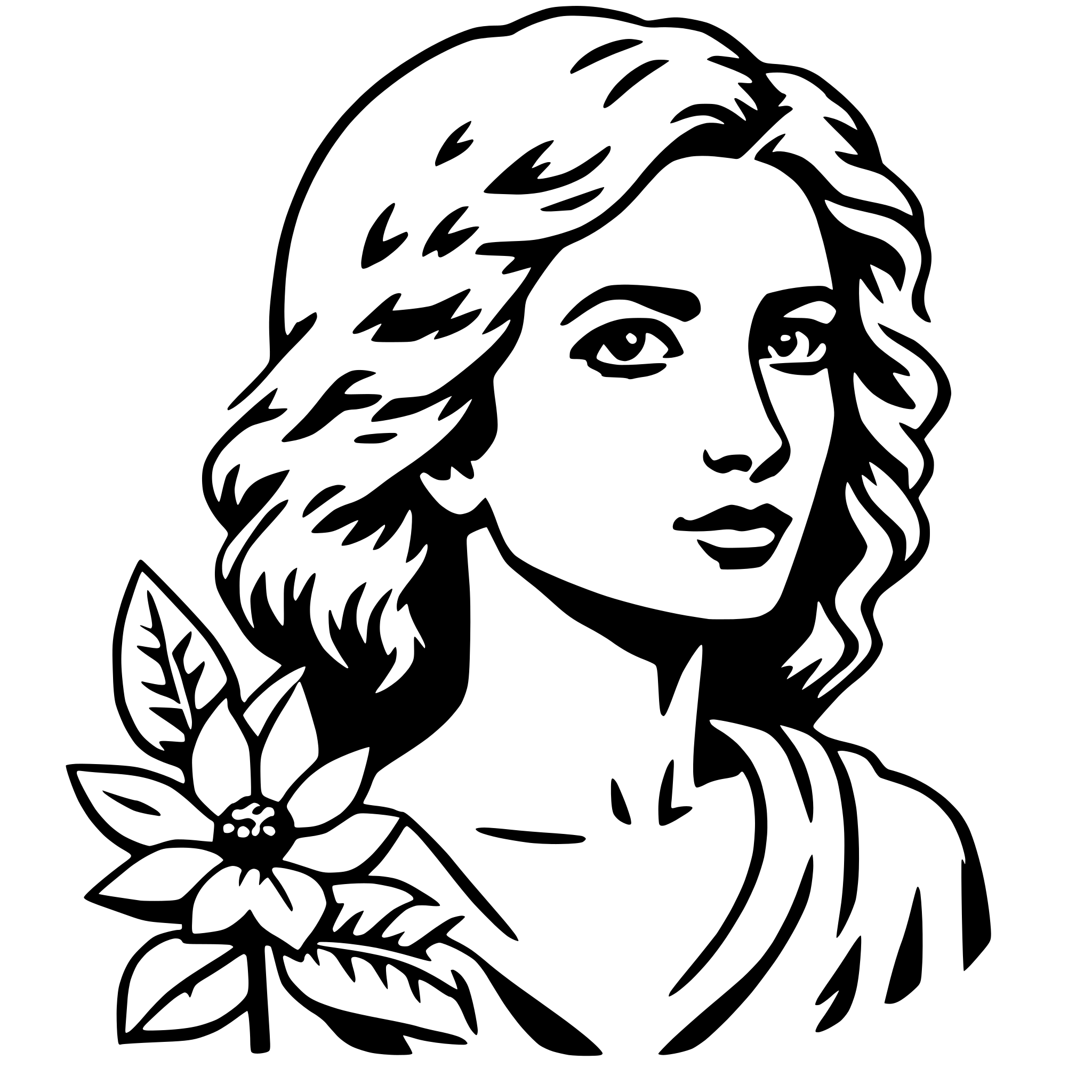 AI-generated SVG of a demeter