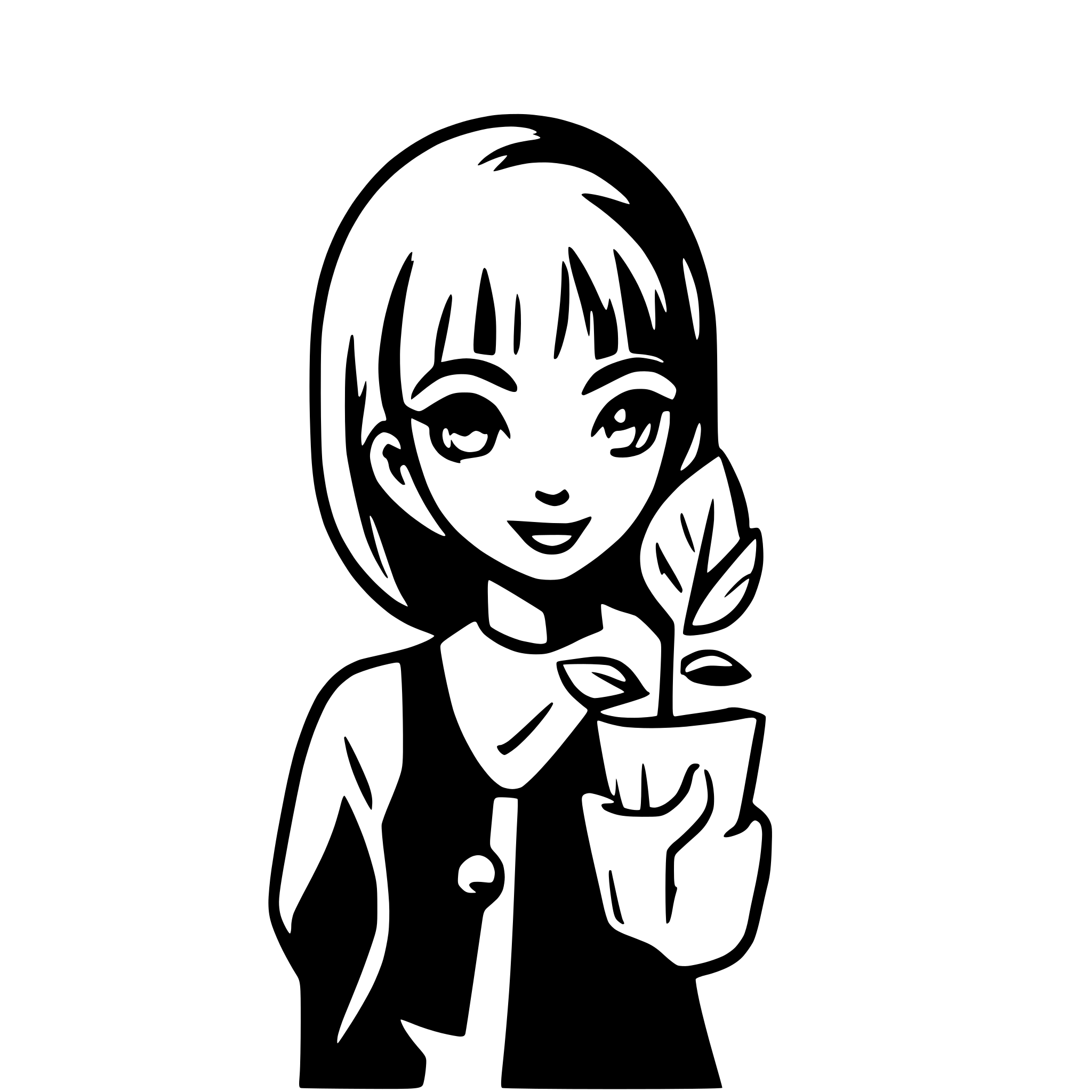 AI-generated SVG of 'rebote cute'