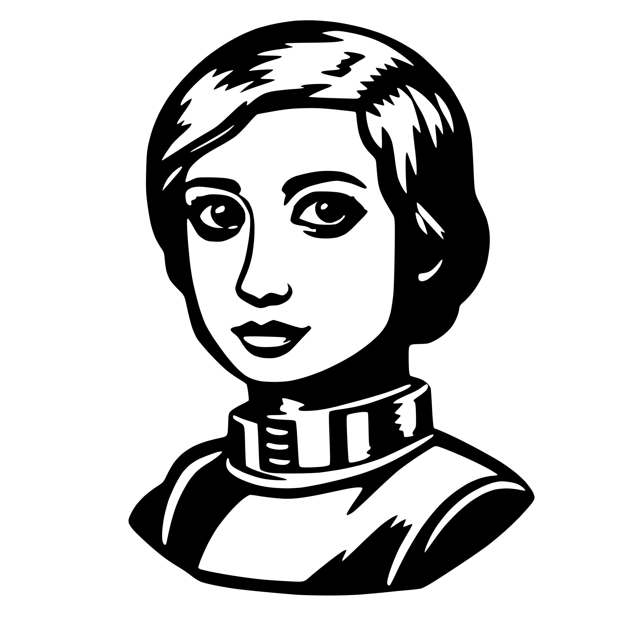 AI-generated SVG of a AI