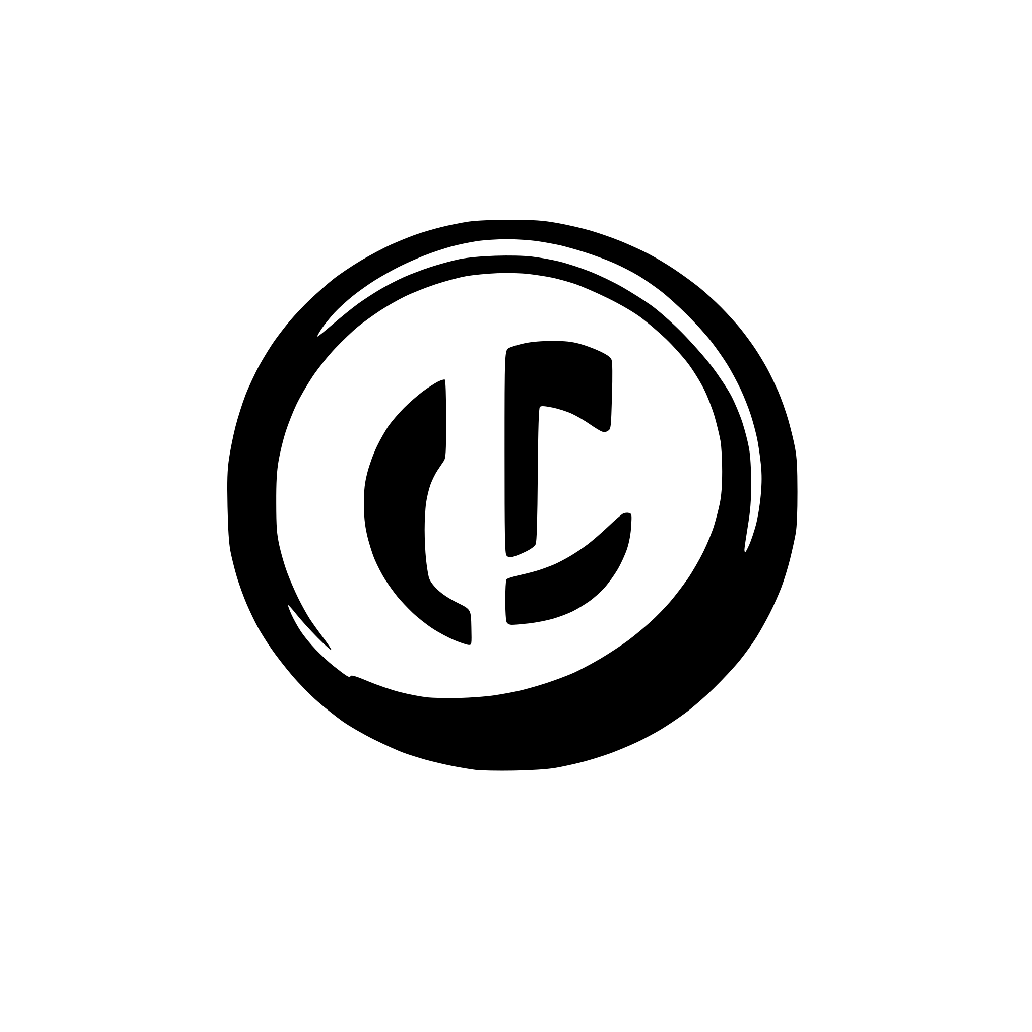 AI-generated SVG of a sleek logo of a styled C and G
