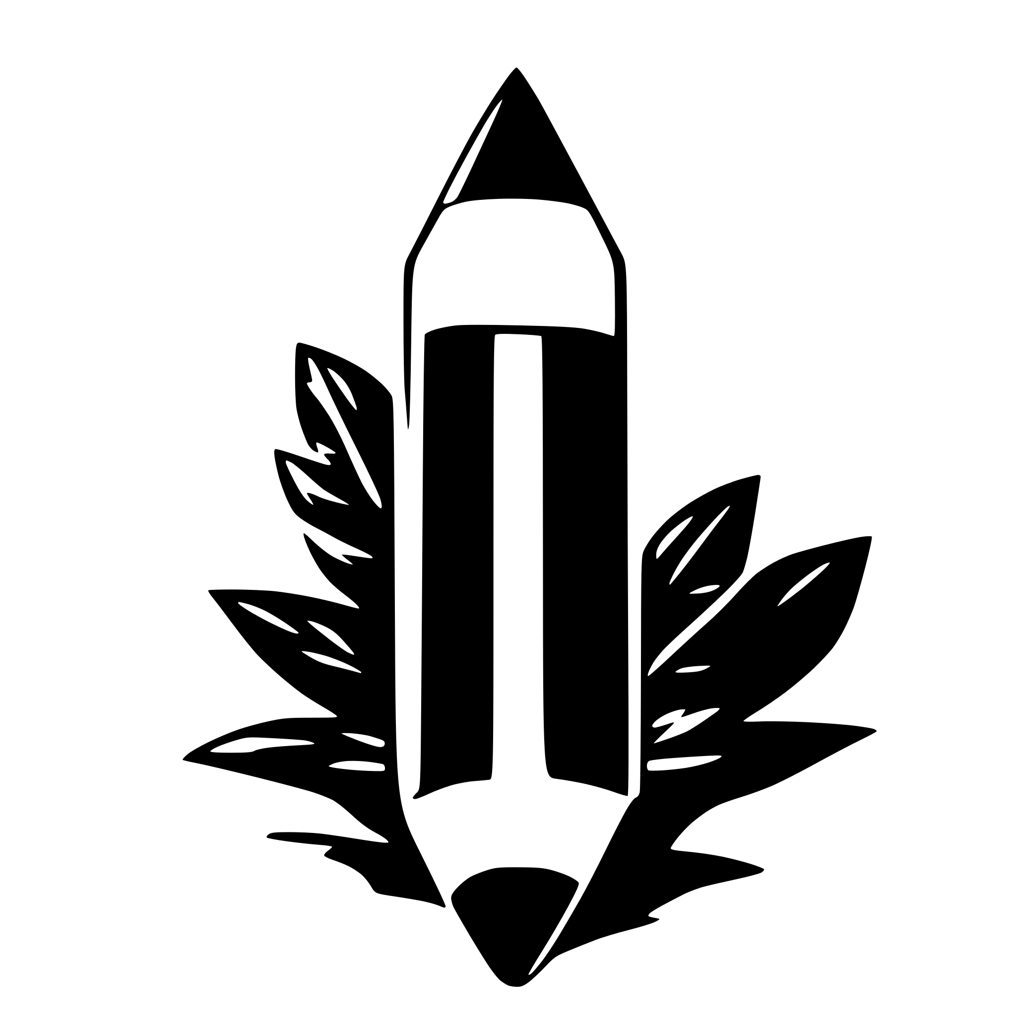 AI-generated SVG of 'pencil'