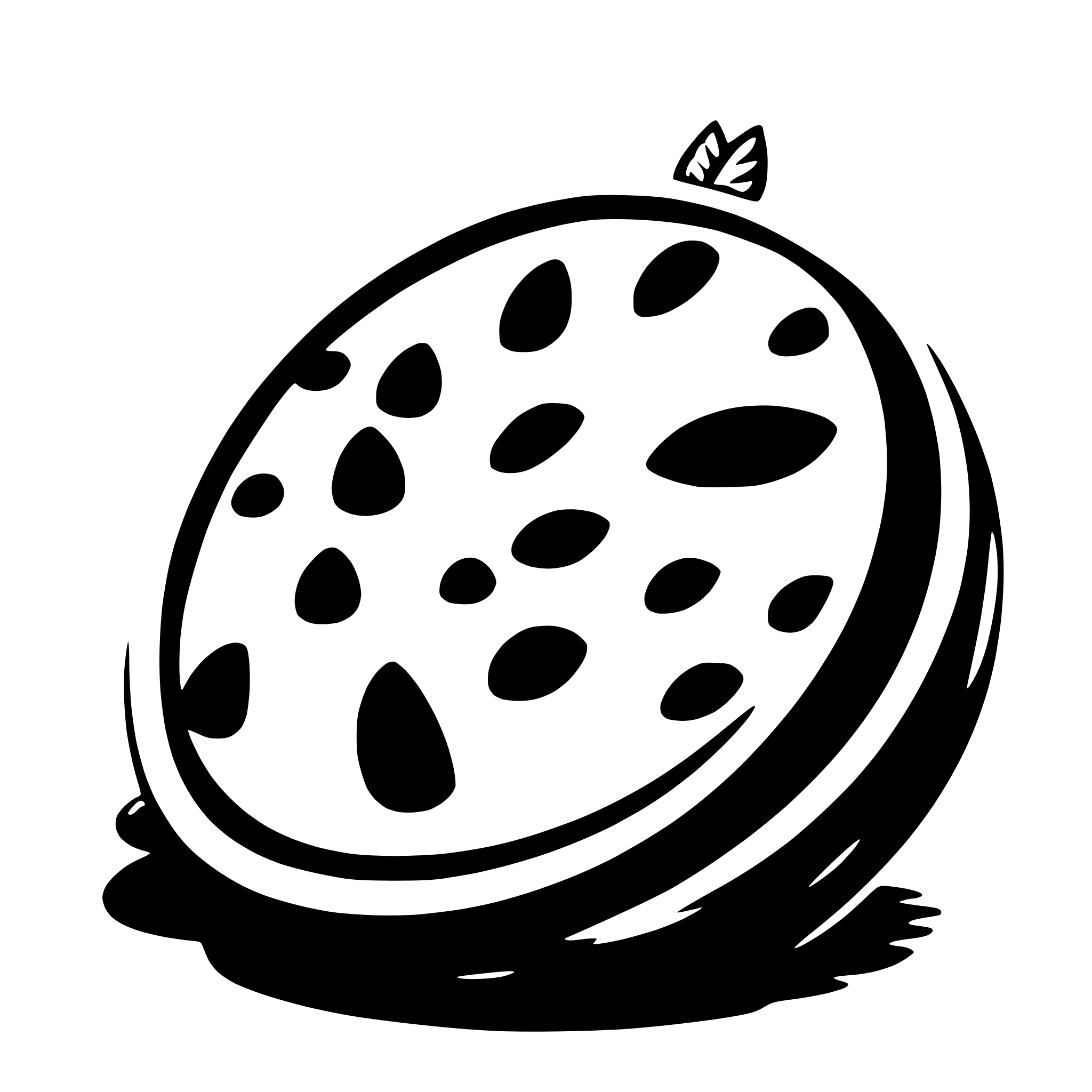 AI-generated SVG of a watermelon