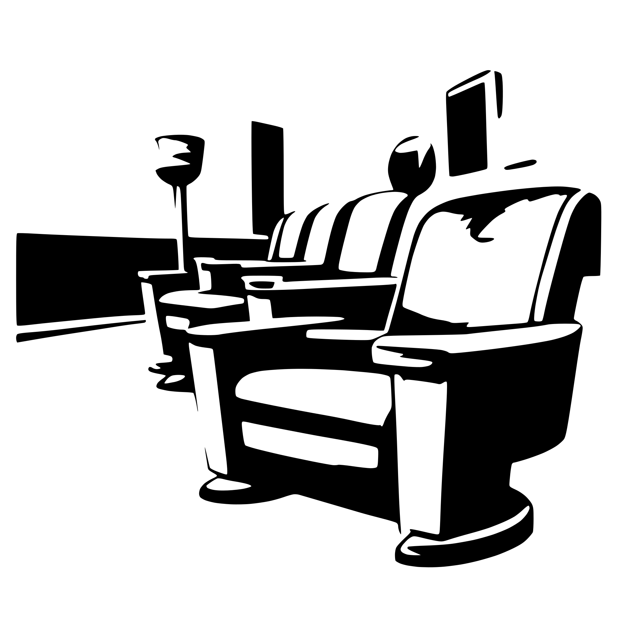 AI-generated SVG of a a refined cinema