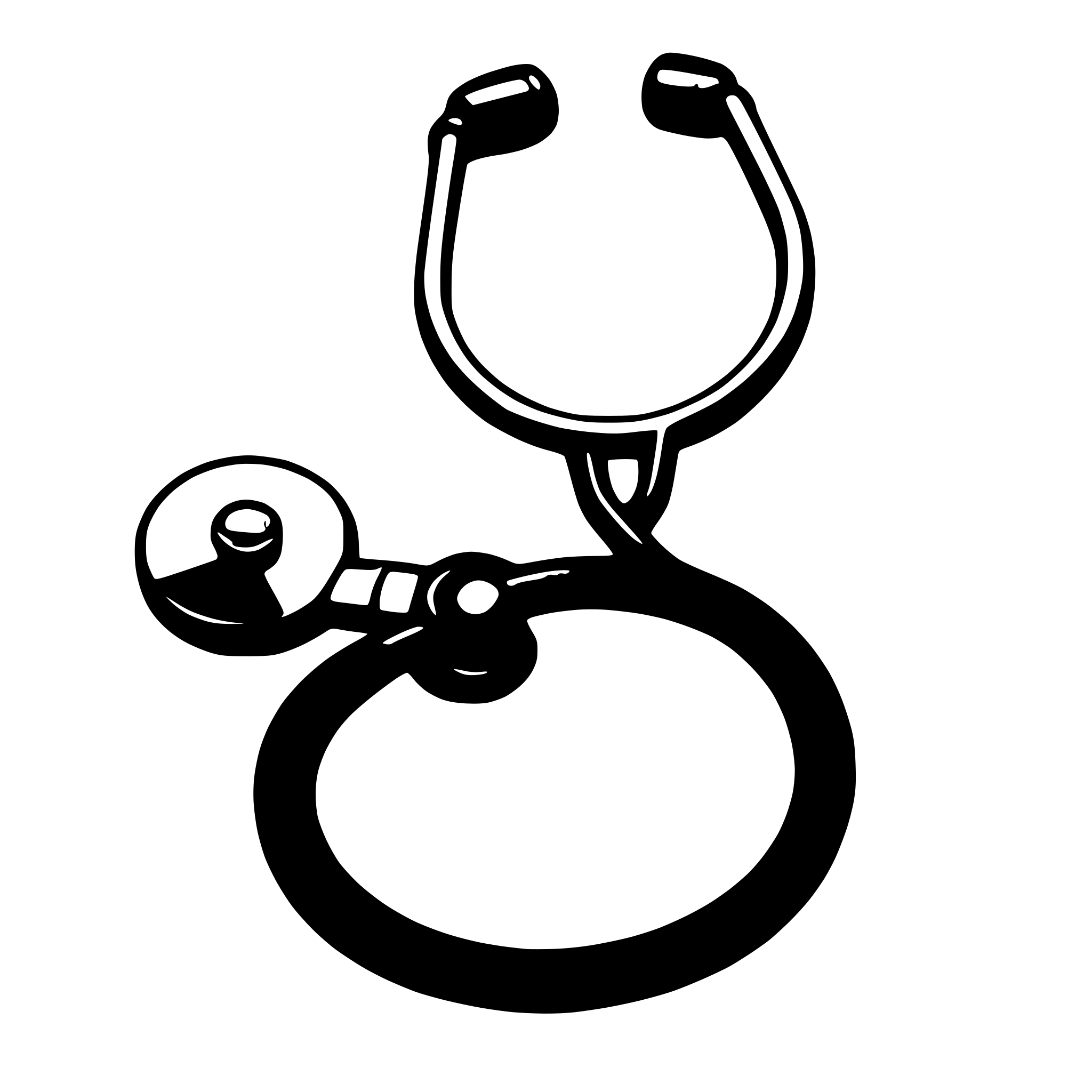 AI-generated SVG of 'doctor stethoscope'