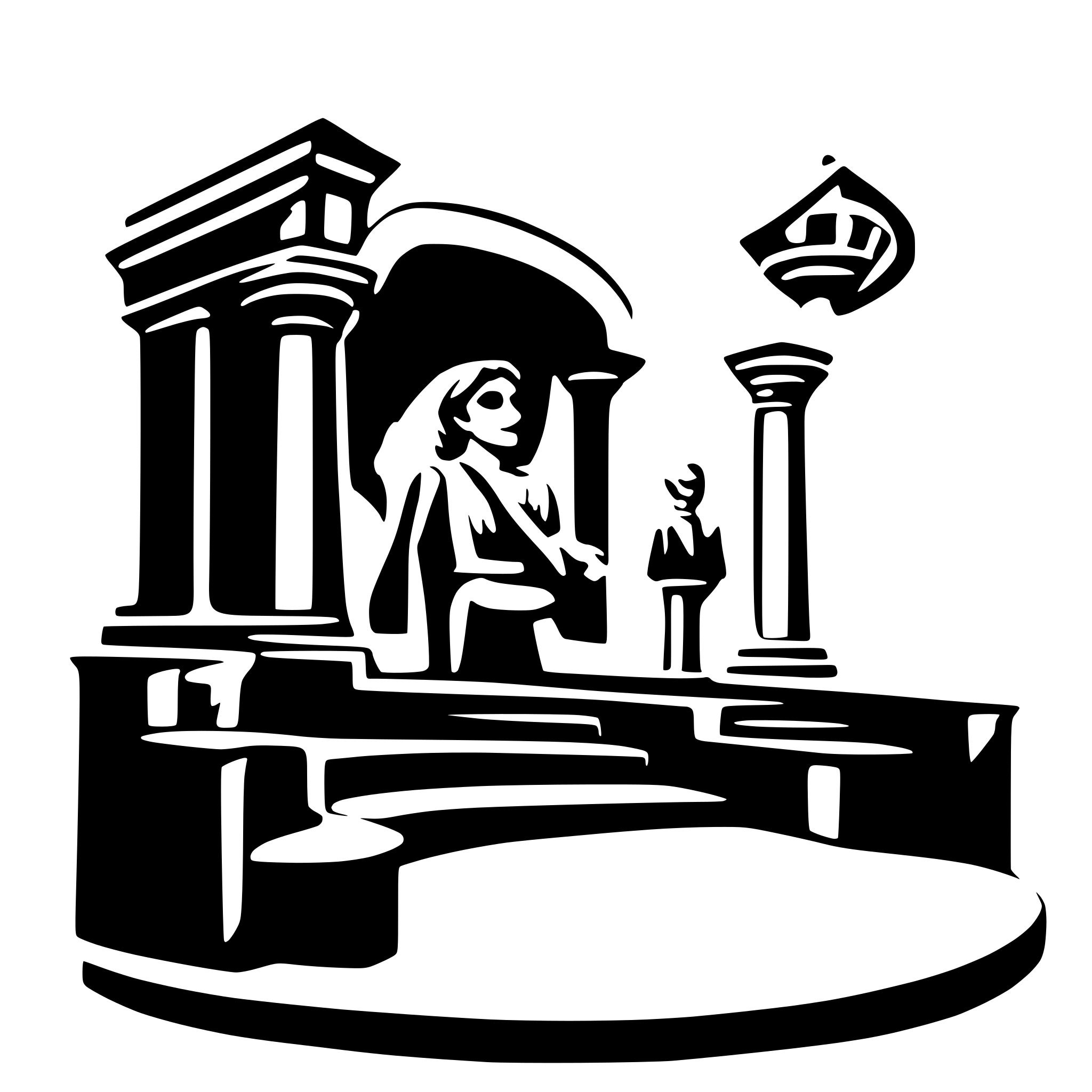 AI-generated SVG of 'Theatre'