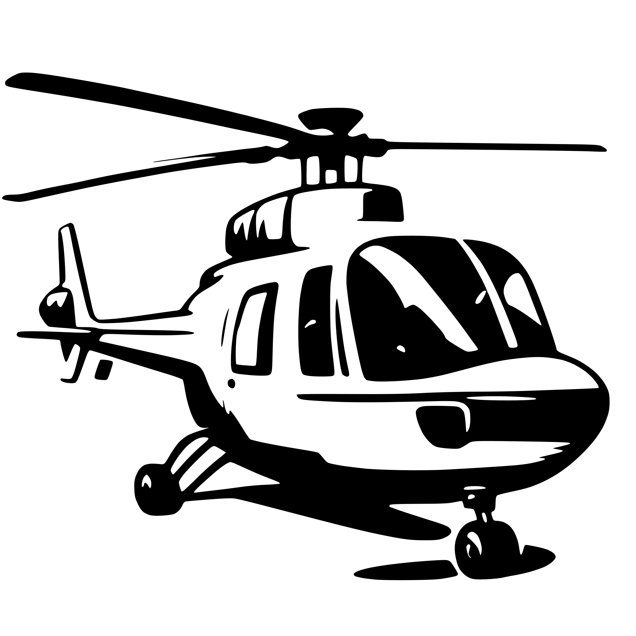 AI-generated SVG of a helicopter
